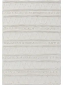 Teppich aus recyceltem Material Toni Ivory