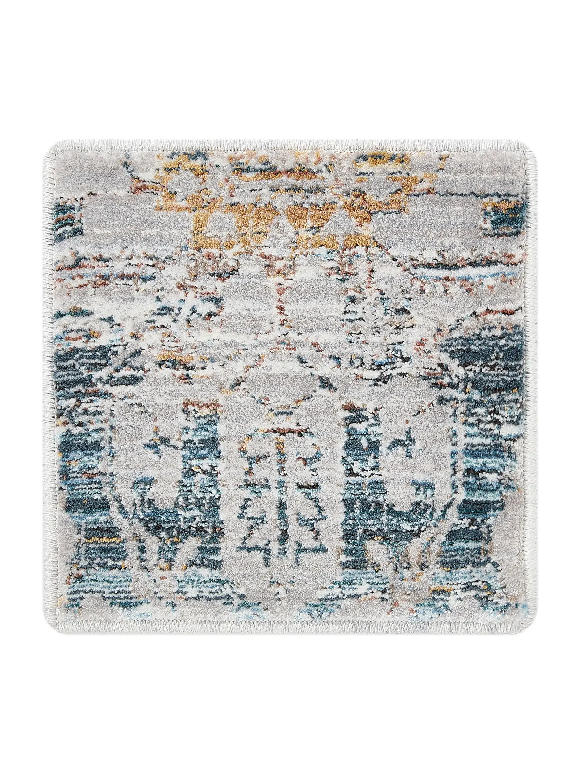 Alfombra Tamino de 56% Viscosa, 30% Poliéster, 14% Poliacrílico en Gris de benuta Finest