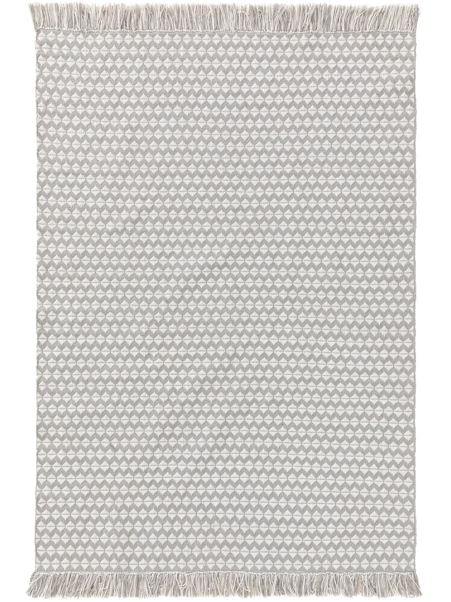 Tappeto realizzato con materiale riciclato Morty Grigio di 