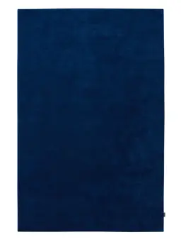 Wollteppich Mono Blau