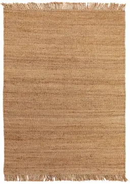 Tapis de jute Jork Marron clair