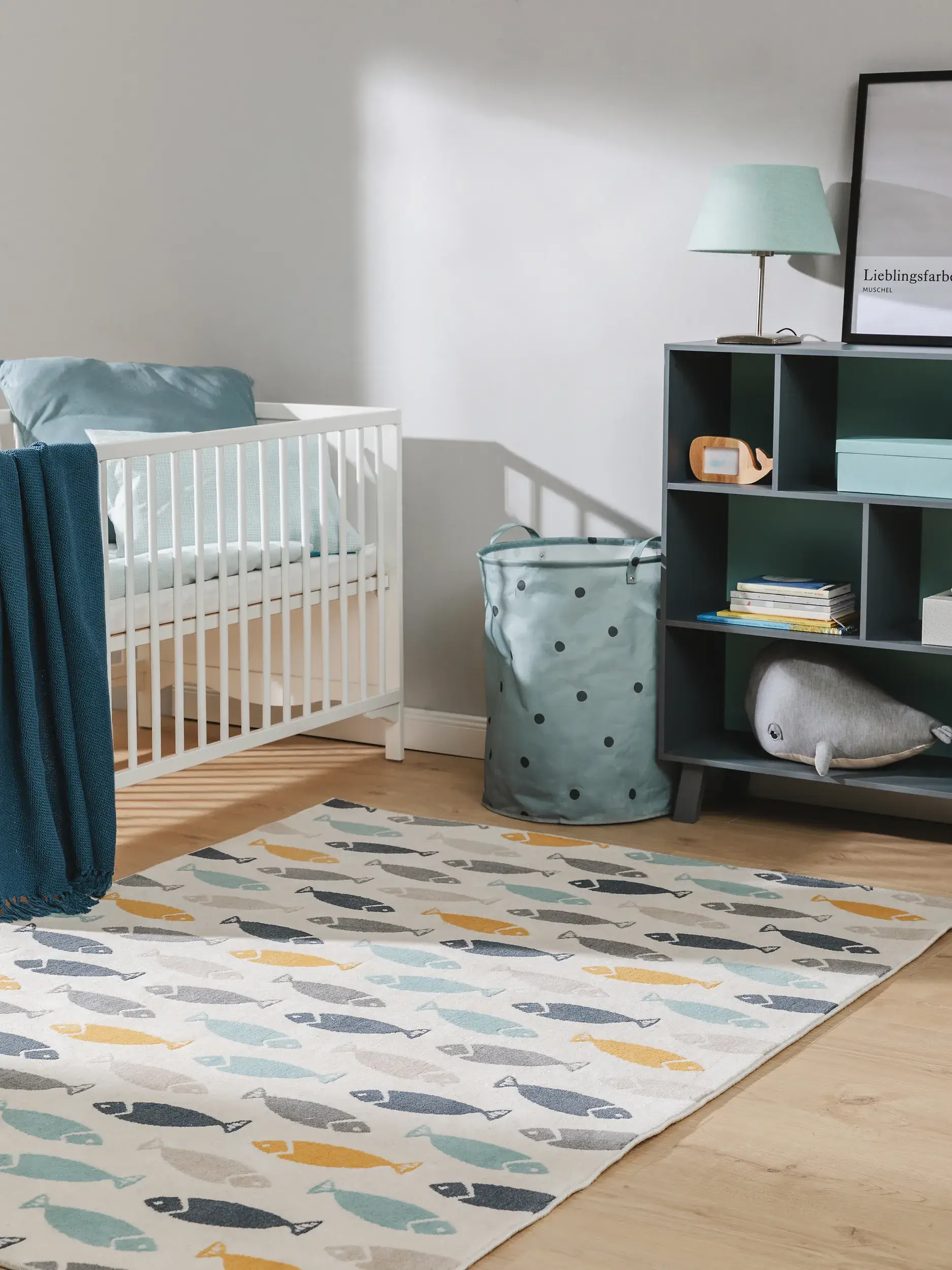 Teppich aus 100% Polypropylen in Multicolor mit 100% Polypropylen hohem Flor von Lytte