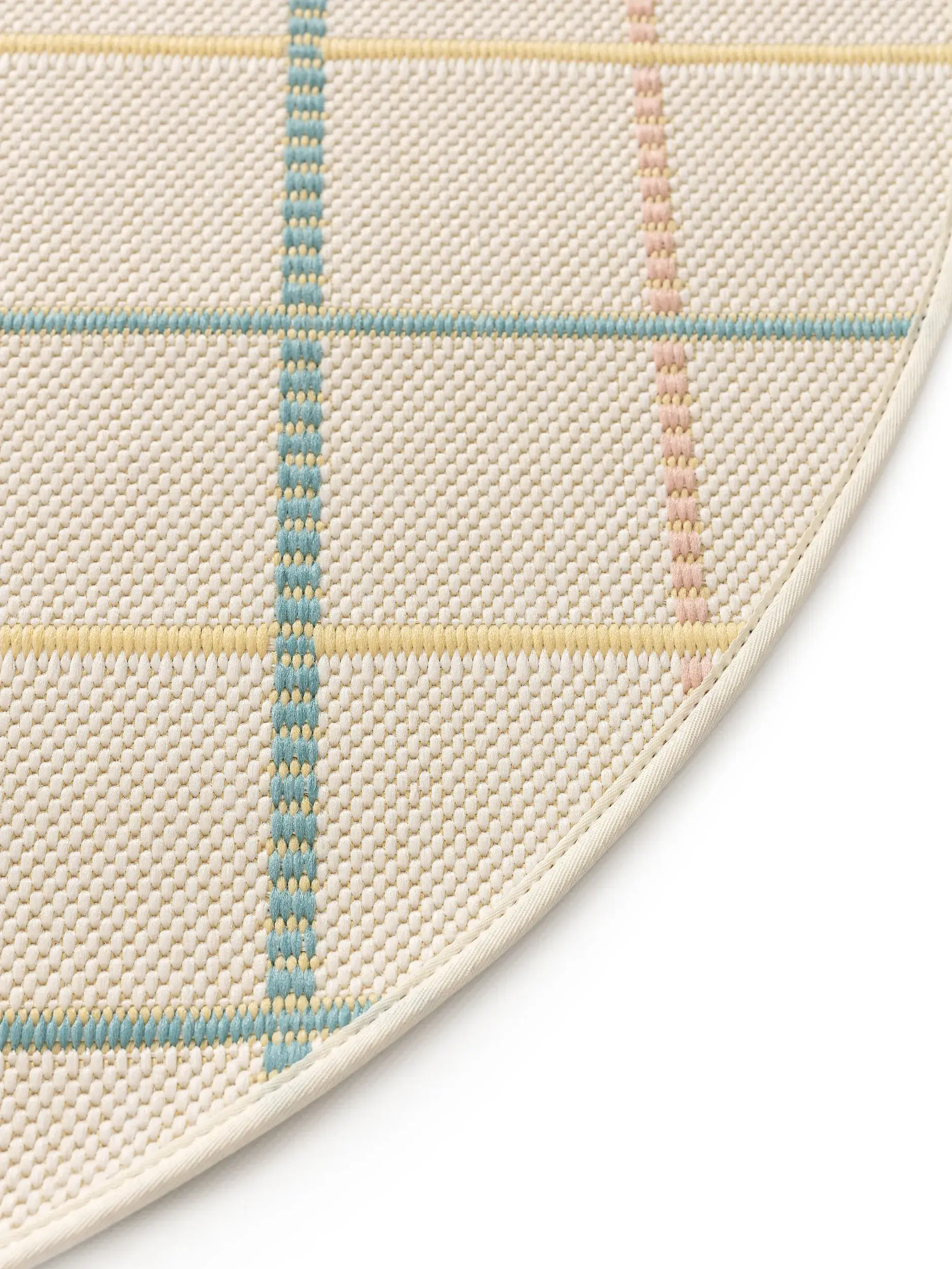 Teppich aus 100% Polypropylen in Multicolor mit 100% Polypropylen hohem Flor von Lytte