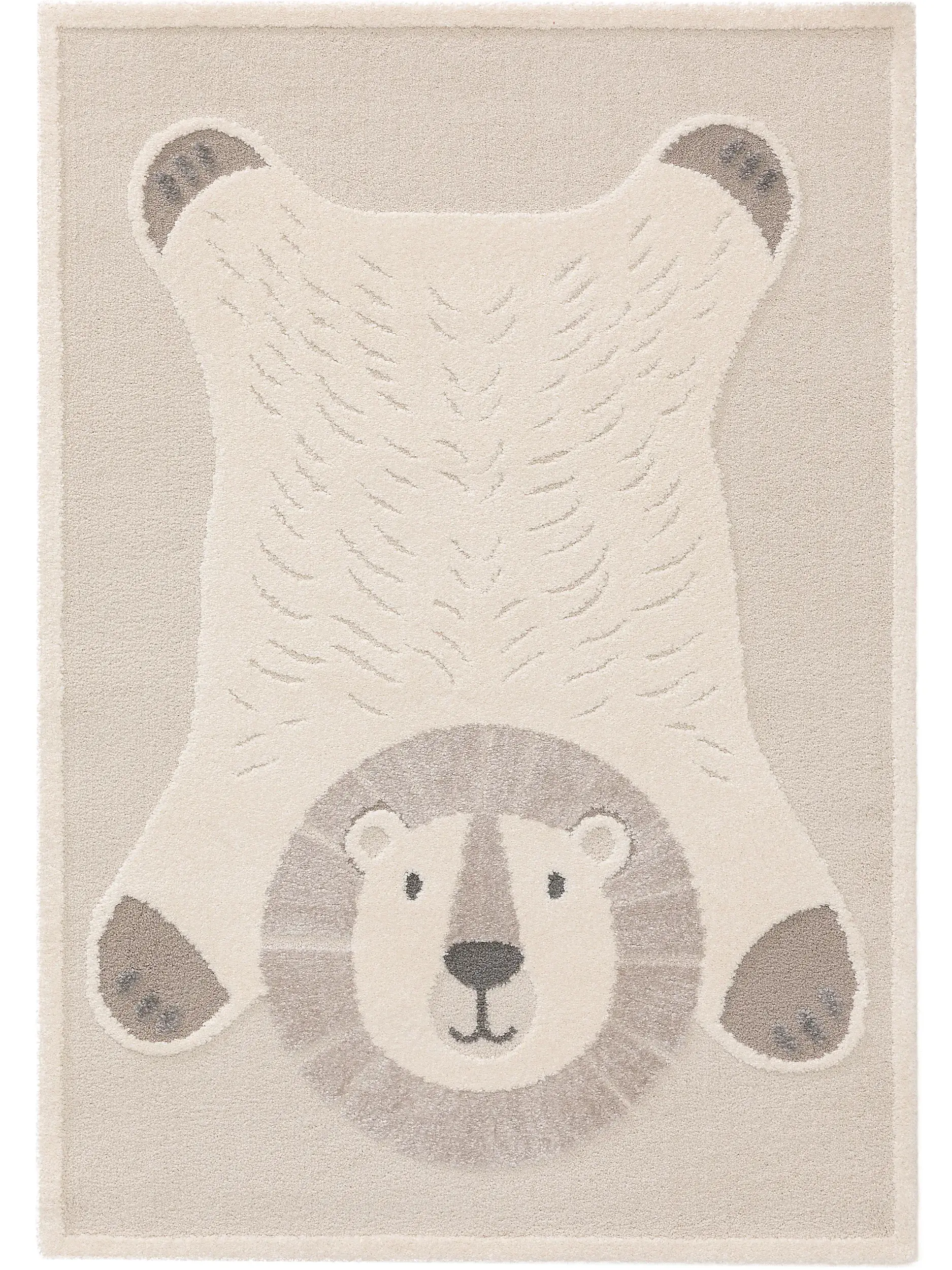 Alfombra niños Eve Crema/Beige de 