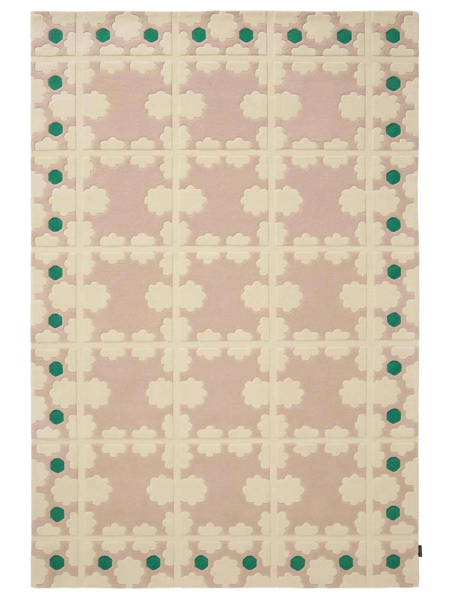 Tapis Tilda en 100% Laine (50% de Nouvelle-Zélande) en  de benuta Finest