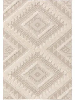 Tapis d'extérieur & intérieur Carlo Crème