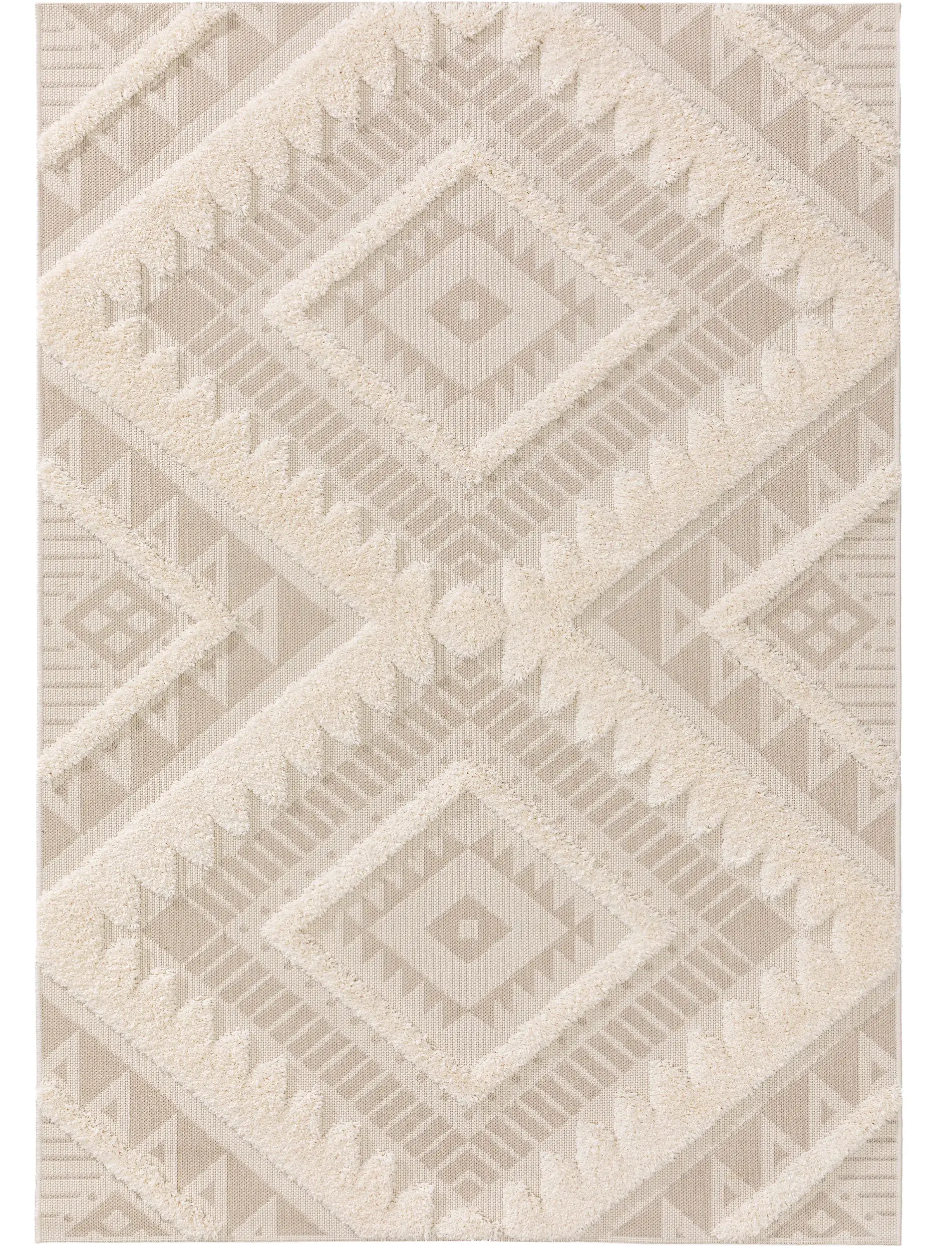 Tapis Carlo en 100% Polypropylène en Beige de benuta POP