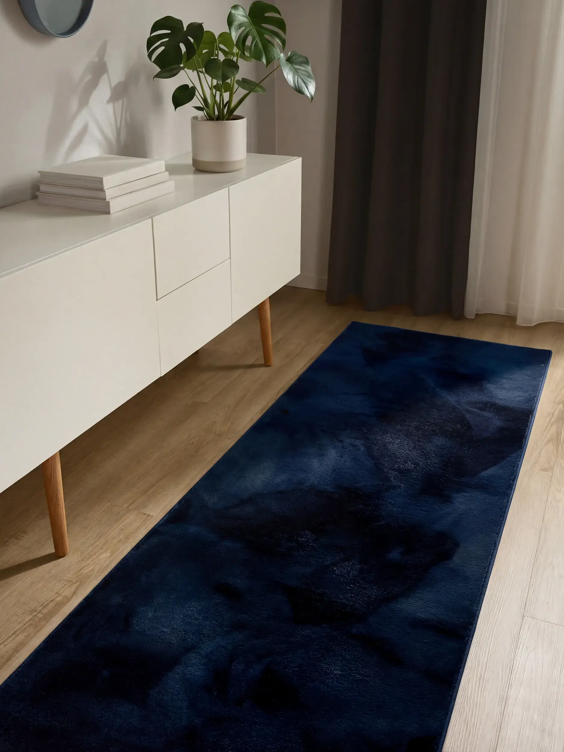 Teppich Furry aus 100% Polyester in  von benuta Basic