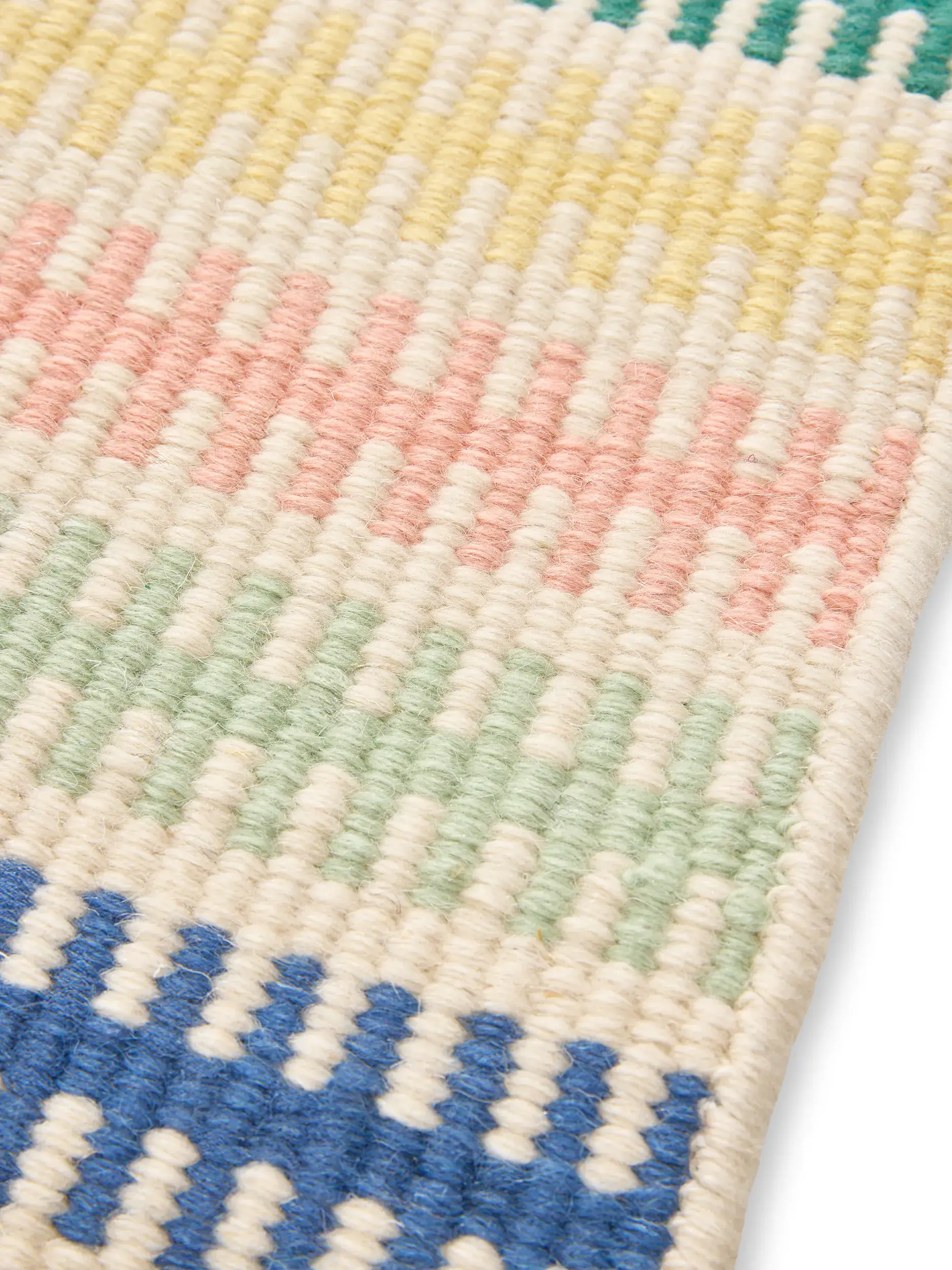 Rug made of 100% Wolle in Multicolor with a 100% Wolle high pile by Lytte