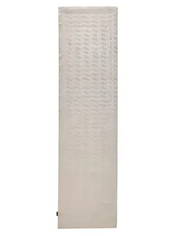Alfombra de pasillo Leandro Crema/Beige