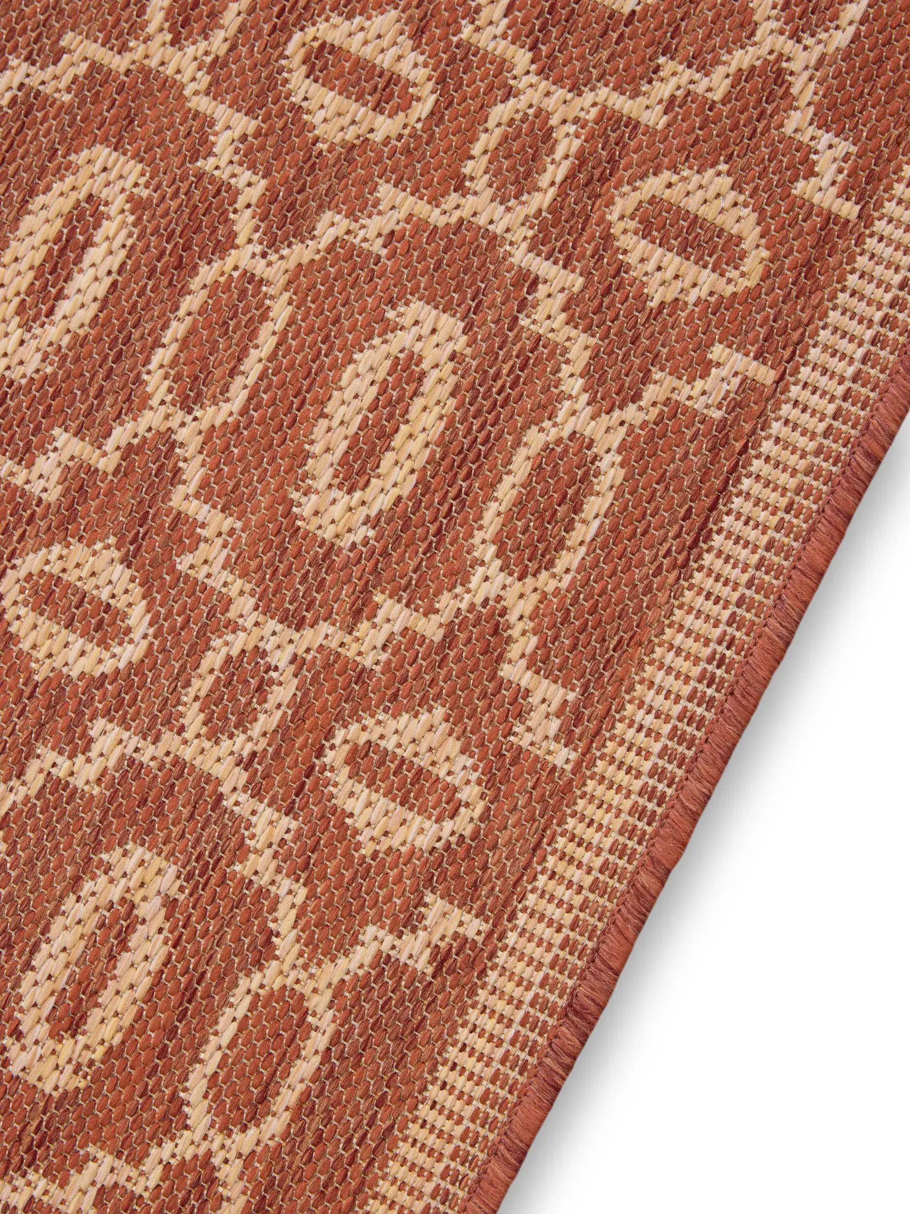 Rug made of 100% Polypropylen in Beige with a 100% Polypropylen high pile by benuta Nest