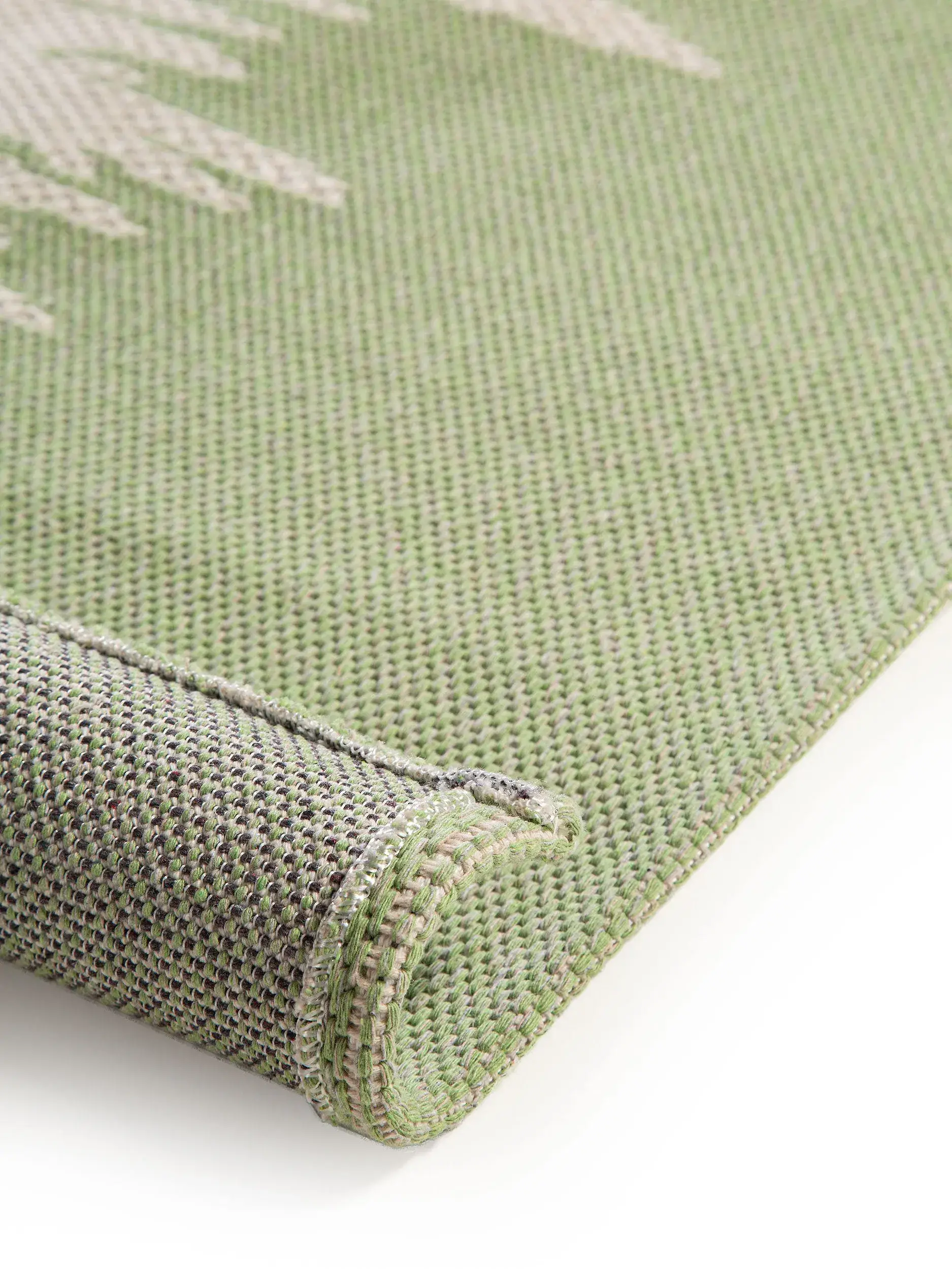 Teppich aus 100% Baumwolle in Beige mit 100% Baumwolle hohem Flor von benuta