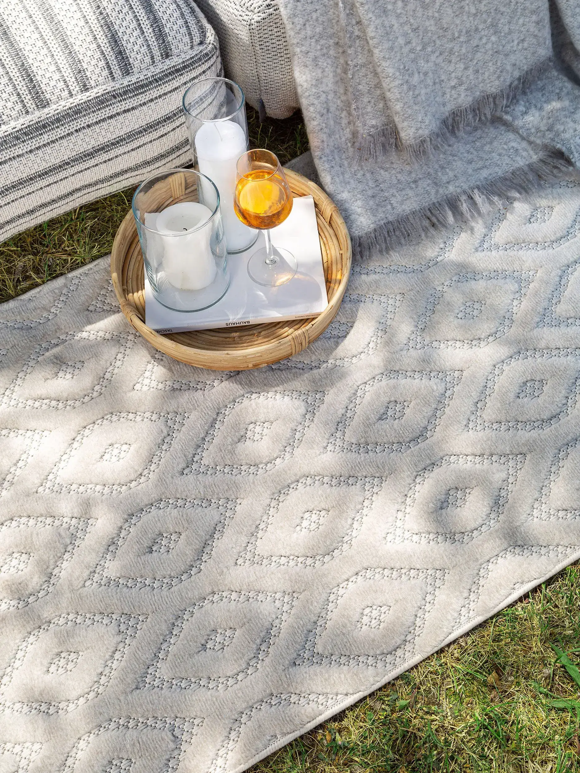 Teppich Bonte aus 100% Polypropylen in Beige von benuta