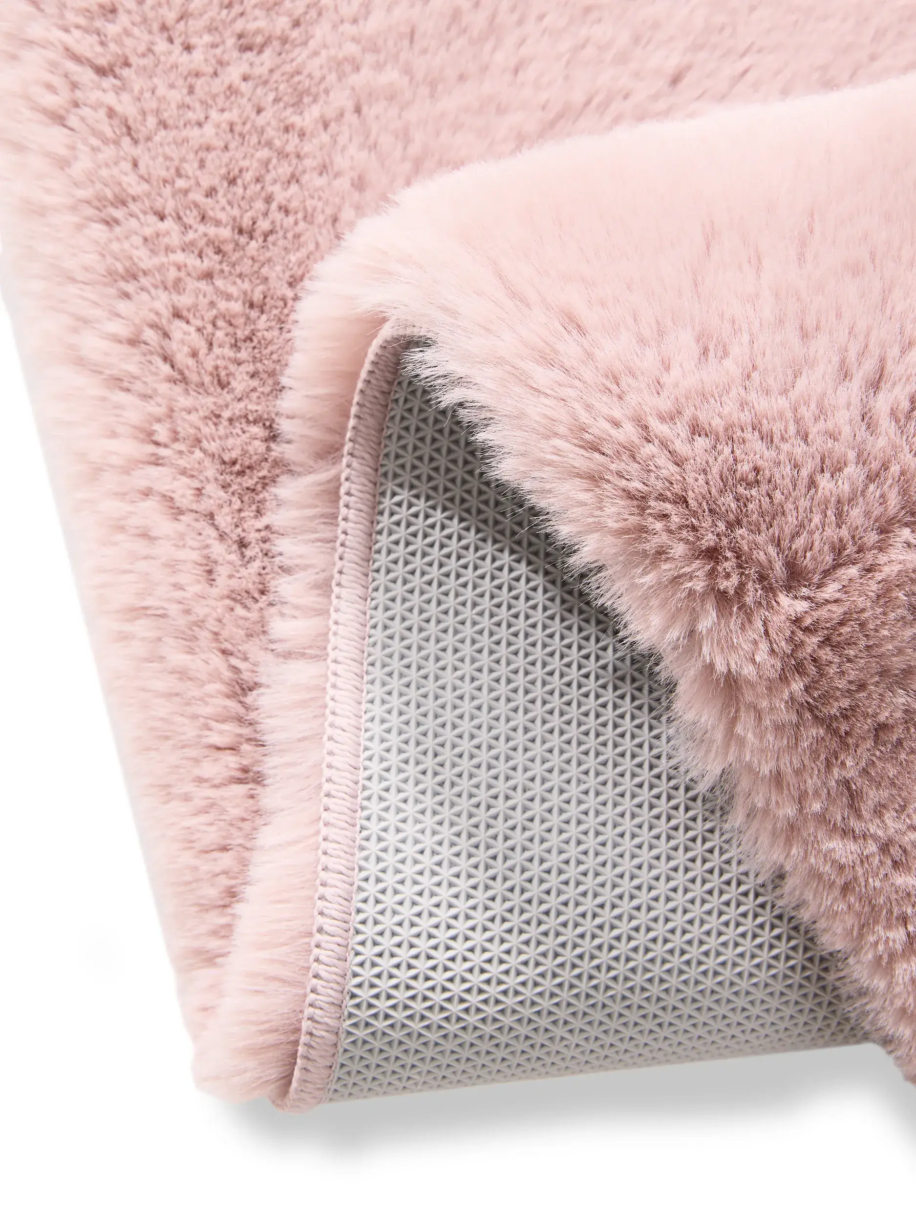 Teppich Dave aus 100% Polyester in Rosa von benuta Nest