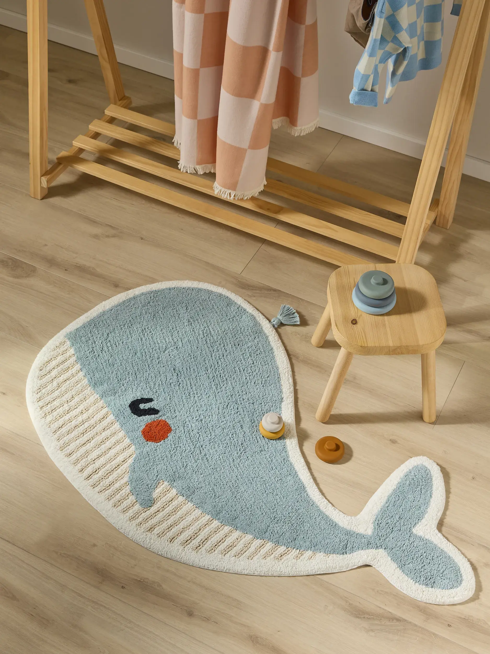 Rug Narius made of 100% Cotton in  by Lytte