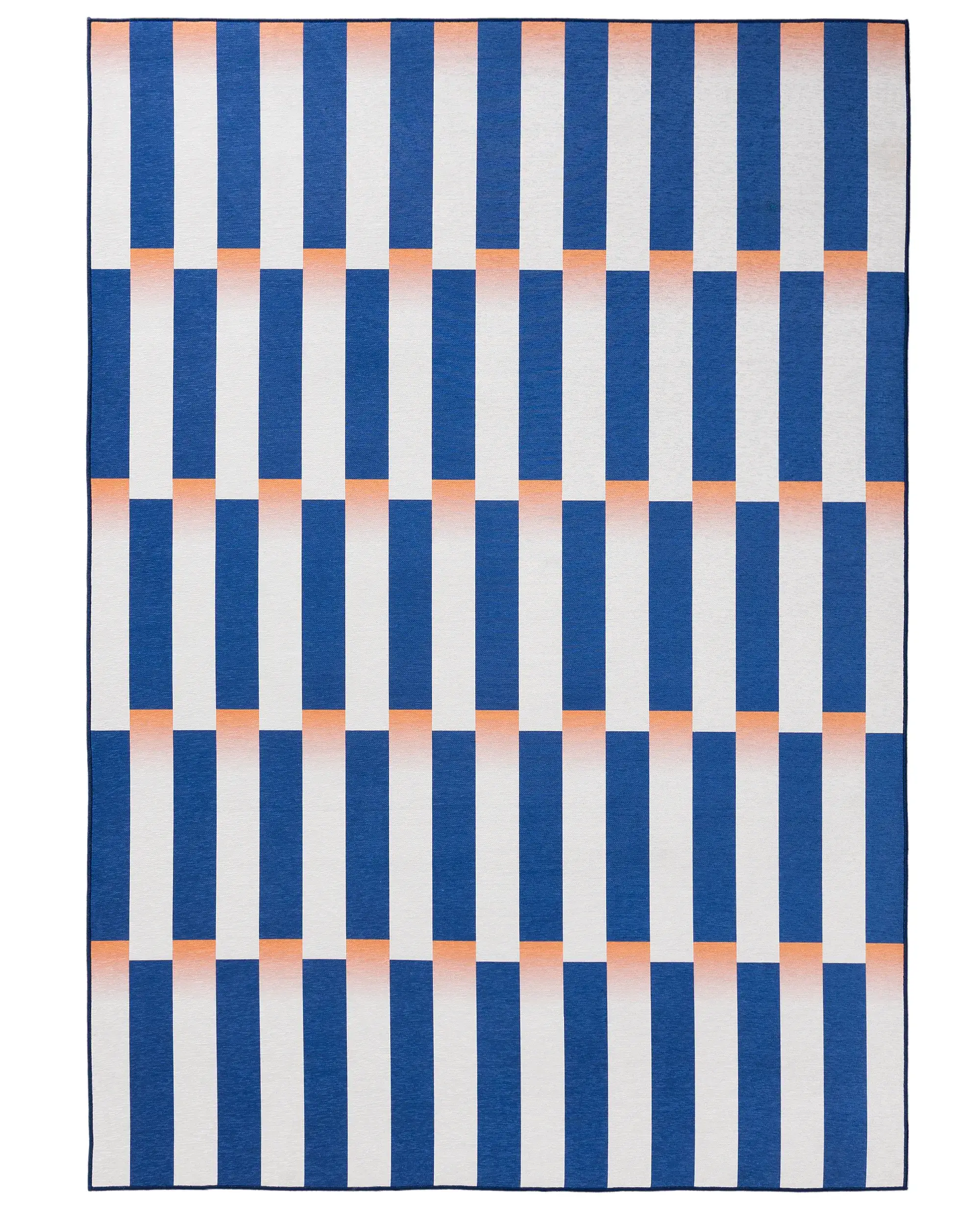 Matta av 100% Polyester i Blå med 100% Polyester hög lugg från benuta POP