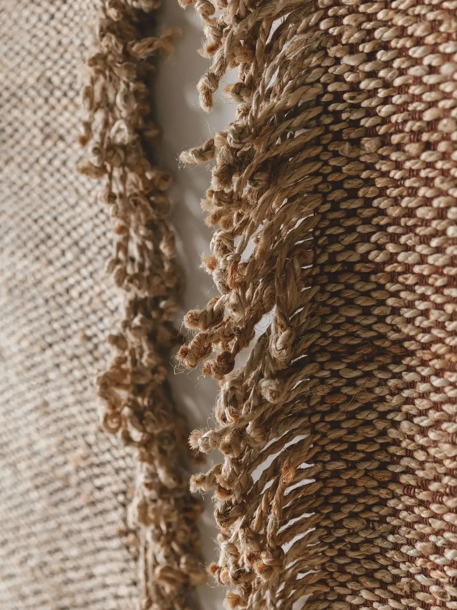 Teppich Alexandra aus 90% Jute, 10% Baumwolle in Beige von benuta