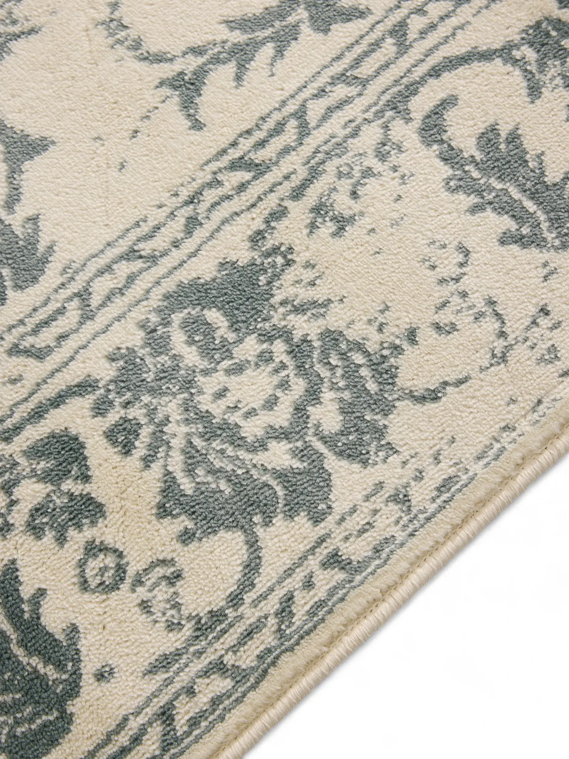 Rug made of 100% Polypropylen in Beige with a 100% Polypropylen high pile by benuta Basic