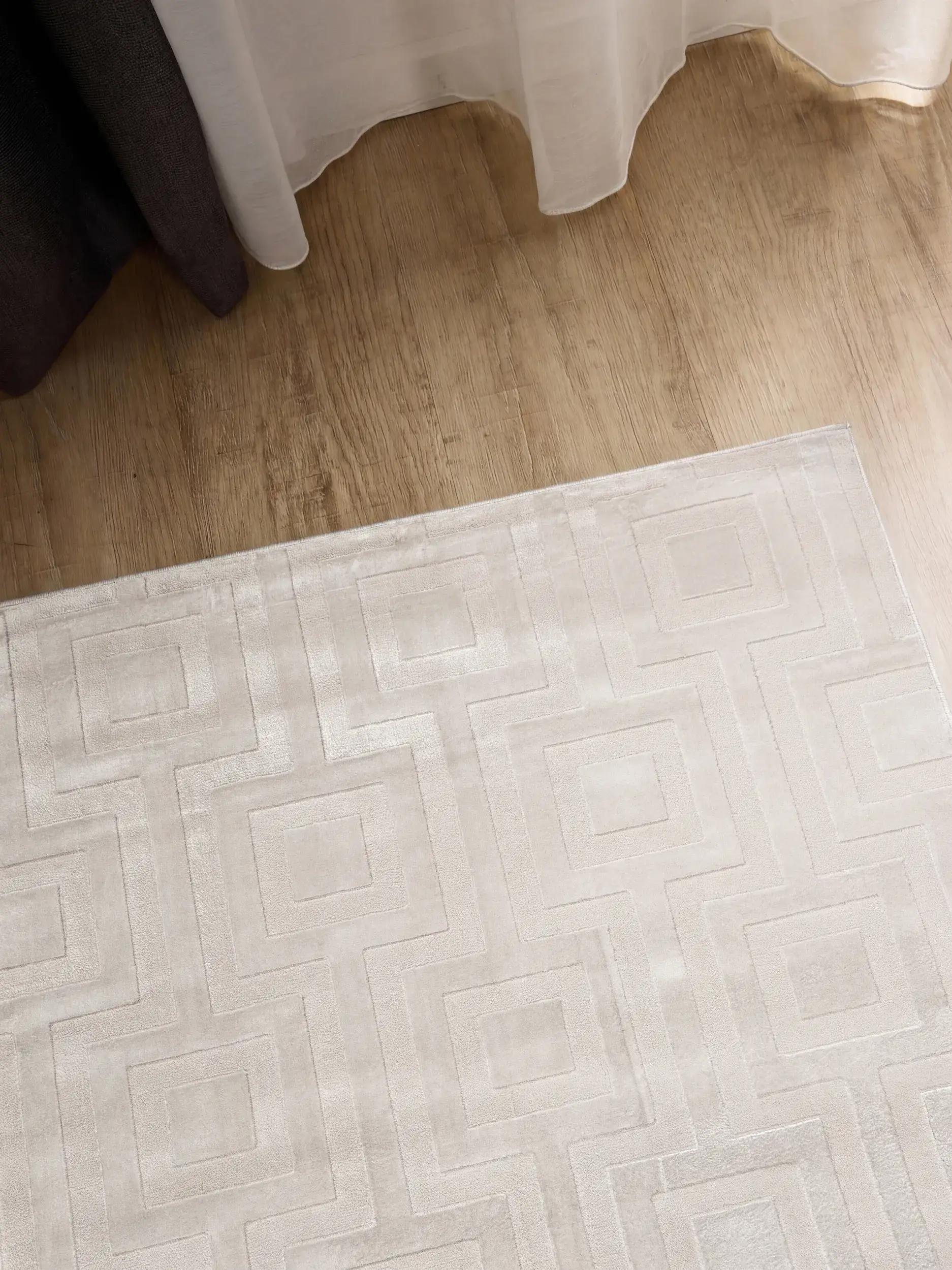 Rug Claire made of 60% Polyester, 40% Polypropylen in  by benuta Basic