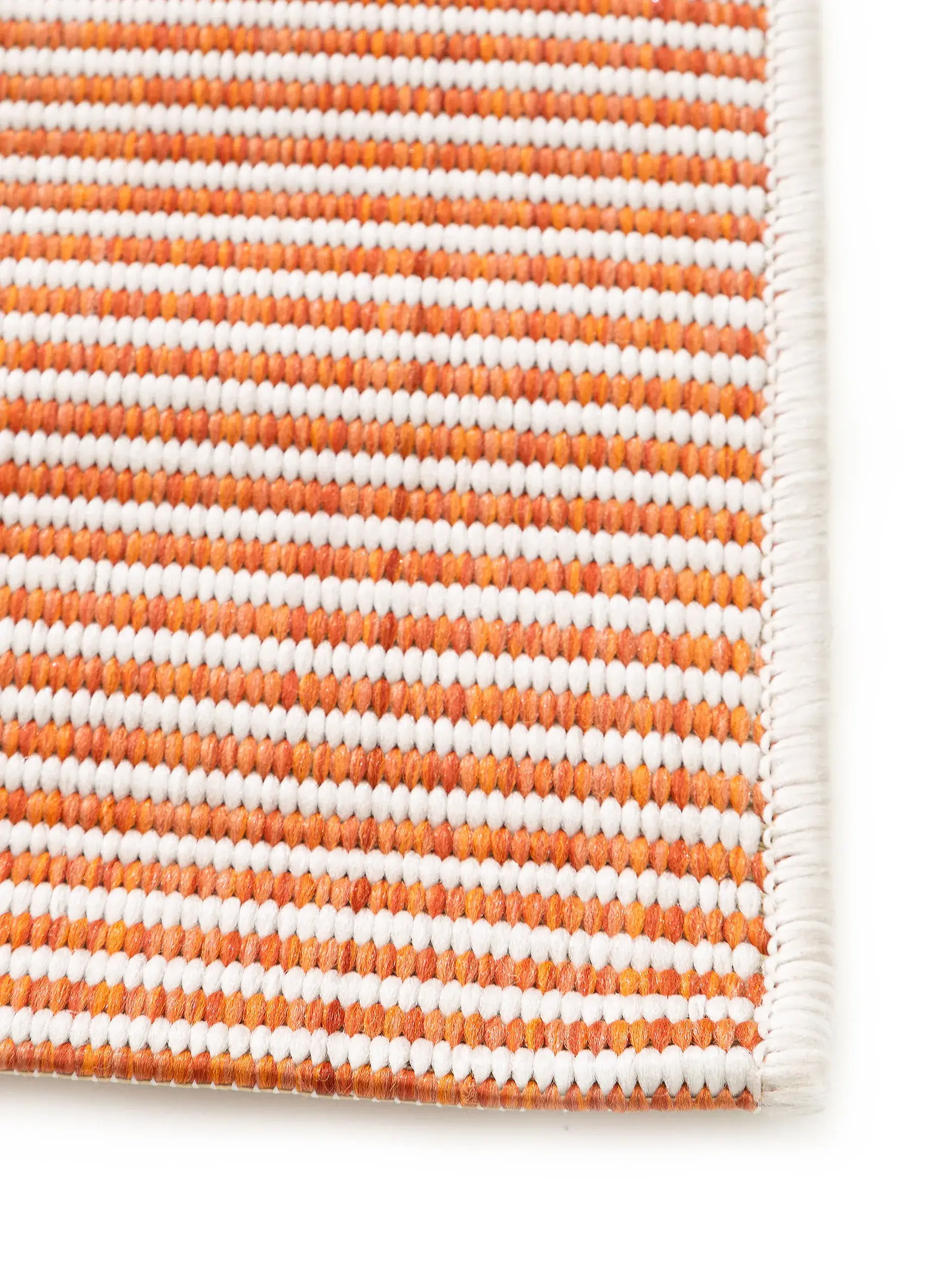 Teppich aus 100% Polypropylen in Orange mit 100% Polypropylen hohem Flor von benuta Nest