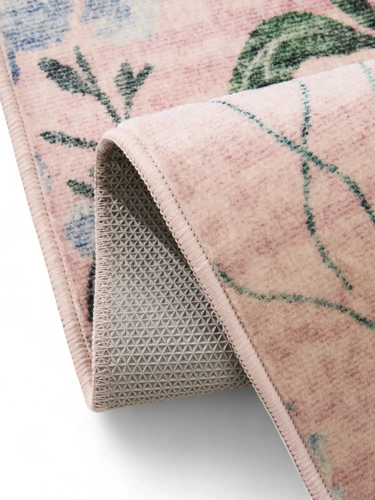 Rug made of 100% Polyester in Multicolor with a 100% Polyester high pile by benuta Nest