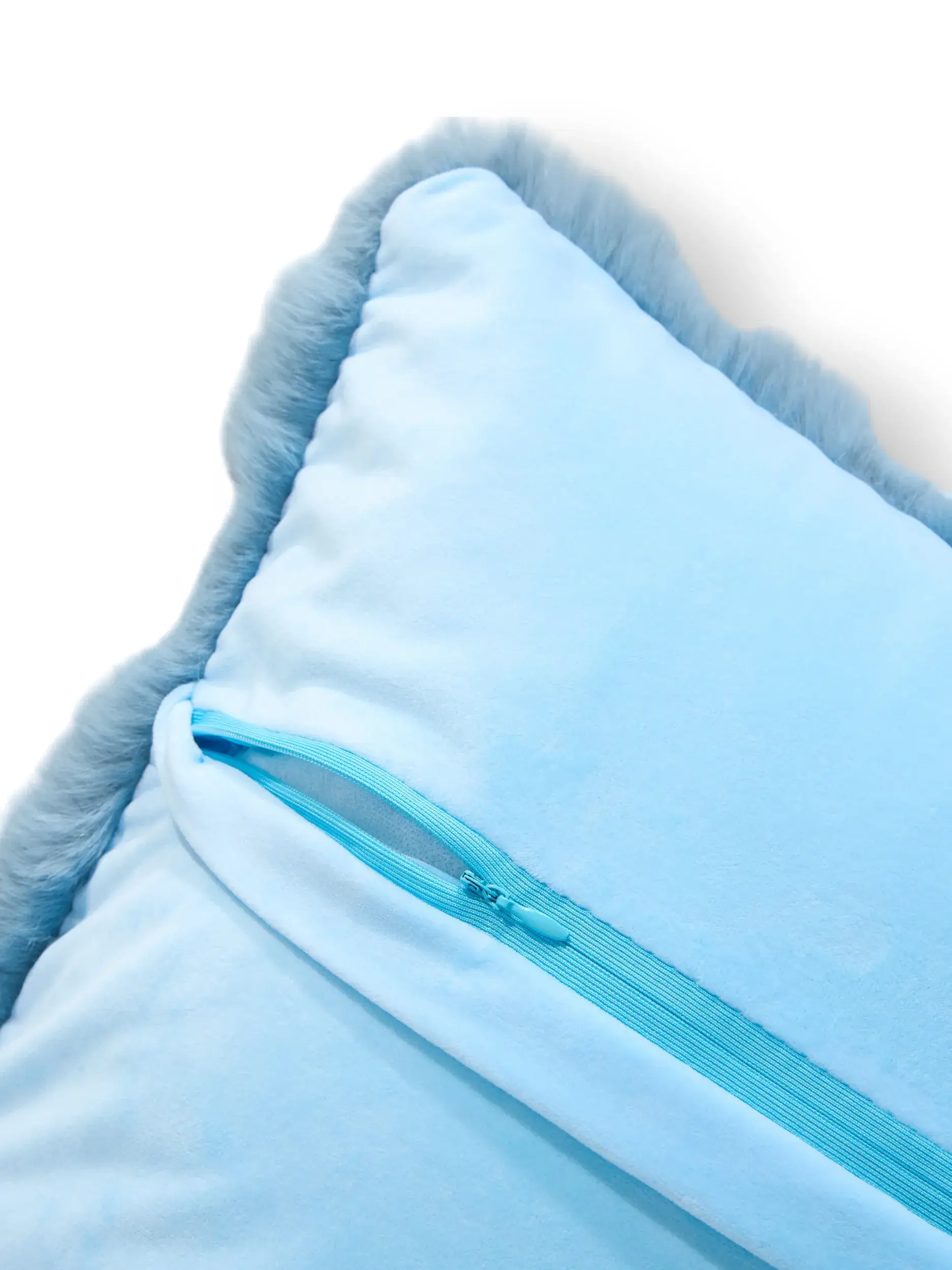 Cushion Cover Immy Blue im Design AnimalDesign aus 100% Polyester von benuta Pop