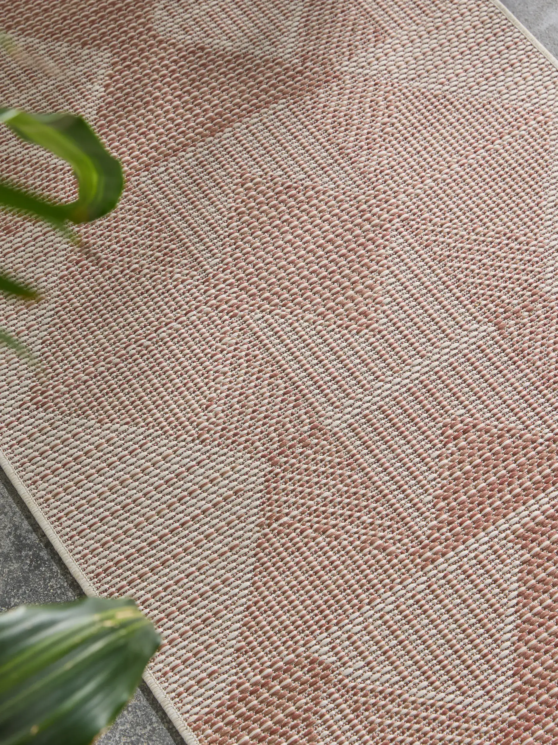 Rug made of 100% Polypropylen in Brown with a 100% Polypropylen high pile by benuta Nest