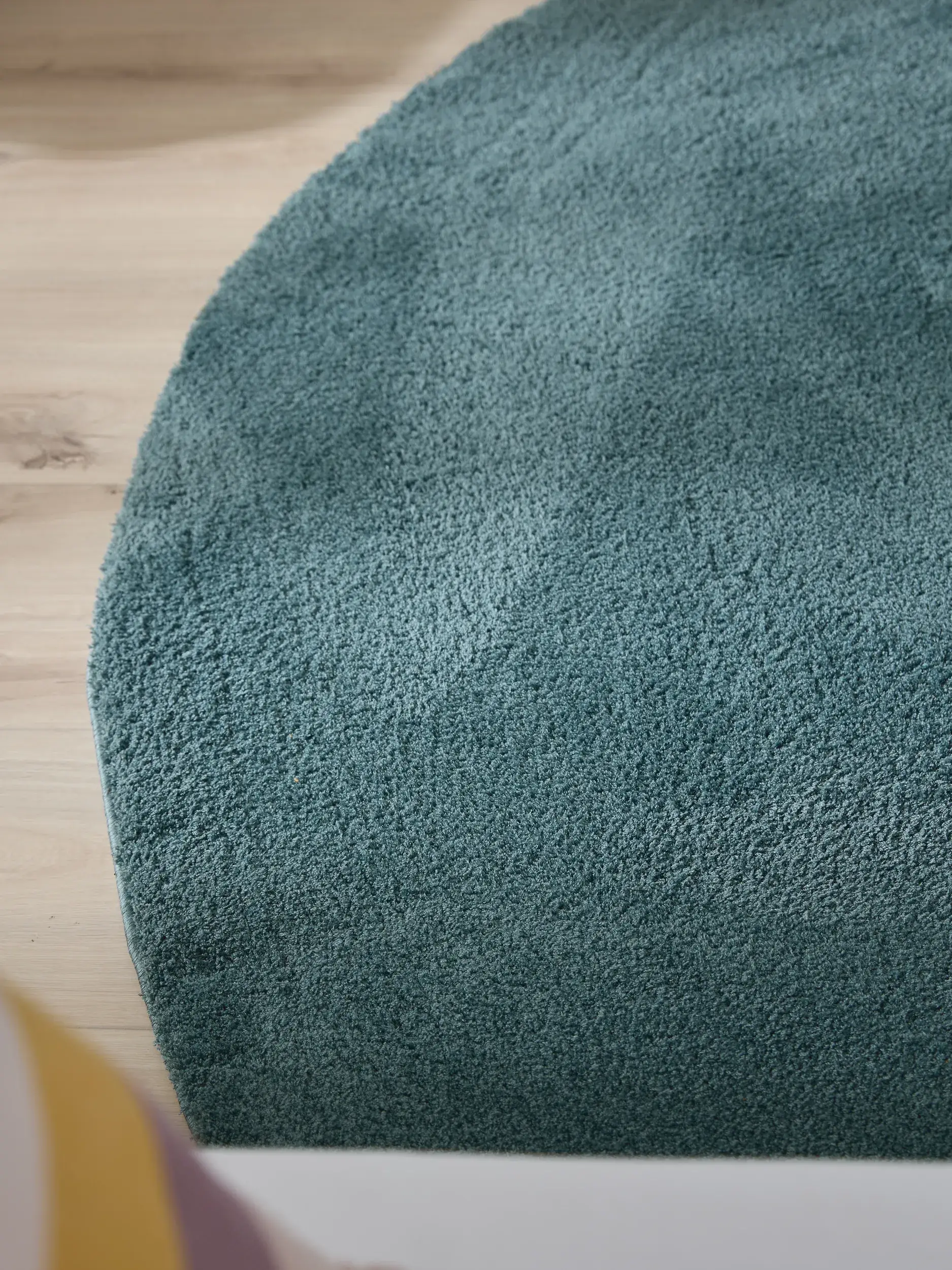 Tappeto Soda di 100% Poliestere (Microfibra) in Azzurro di benuta nest