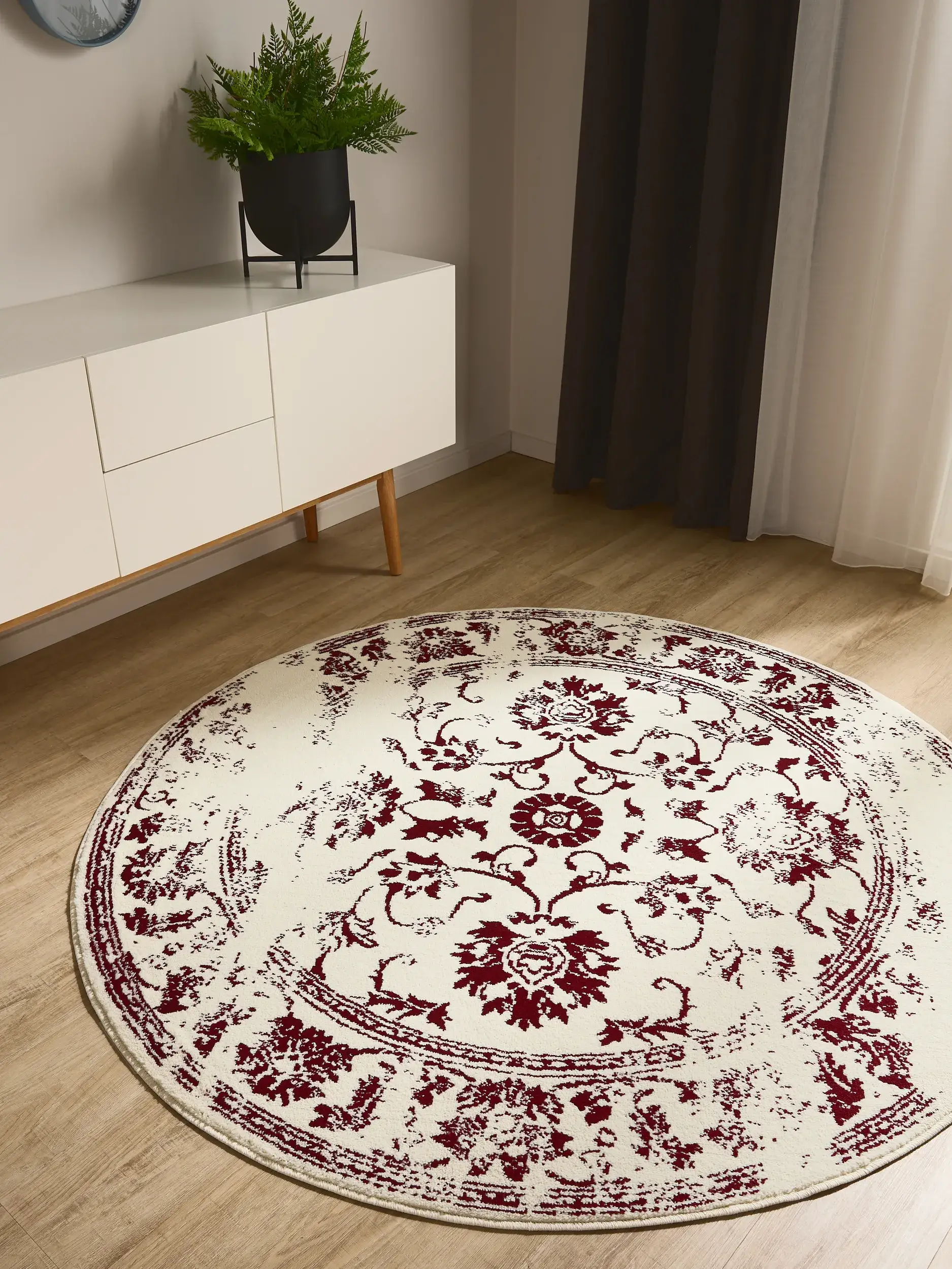 Alfombra de 100% Polipropileno en Beige con un pelo de {{Placeholder_Pile Height}} de altura de benuta Basic
