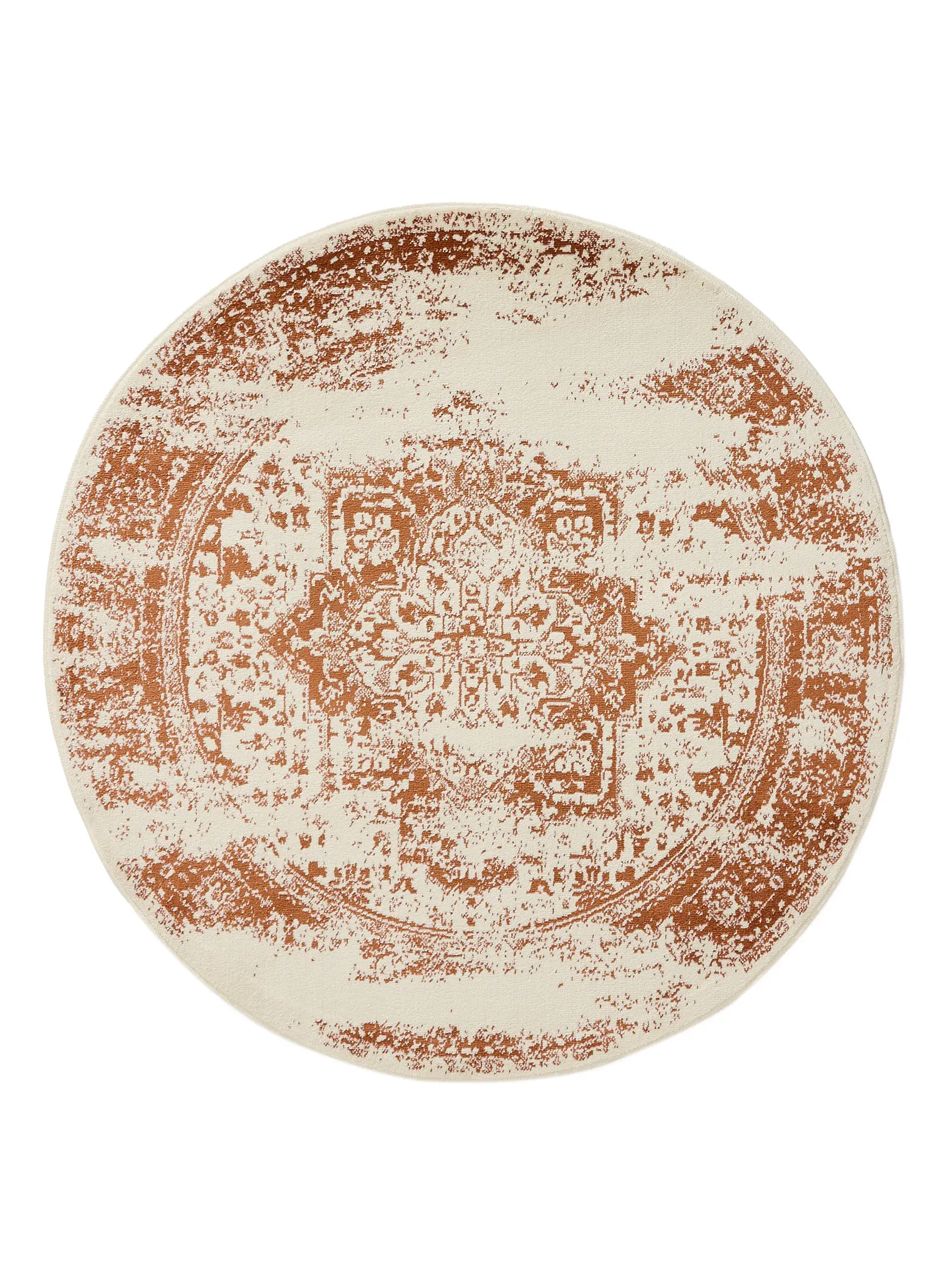 Teppich aus 100% Polypropyleen in Beige mit 100% Polypropyleen hohem Flor von benuta Basic