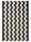 In- & Outdoor-Teppich Metro Schwarz/Weiß