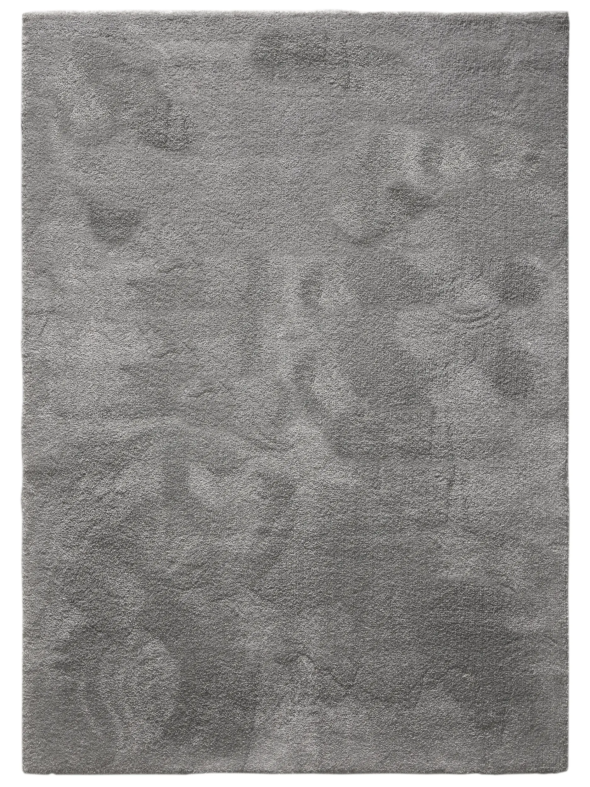 Rug made of 100% Polypropylen in Grau with a 100% Polypropylen high pile by benuta Nest