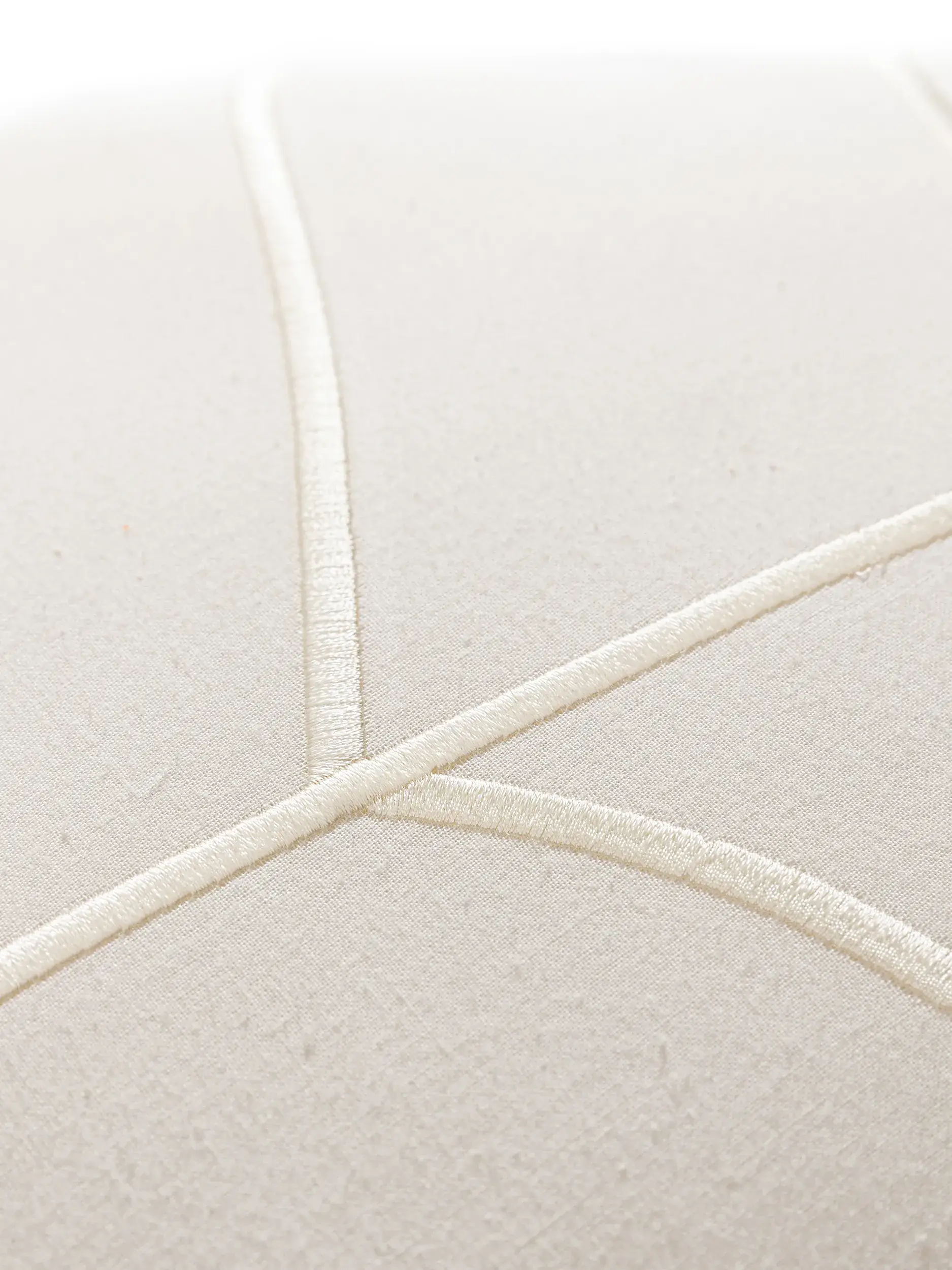 Kissen Hana Cream im Design Floral aus  von Lytte