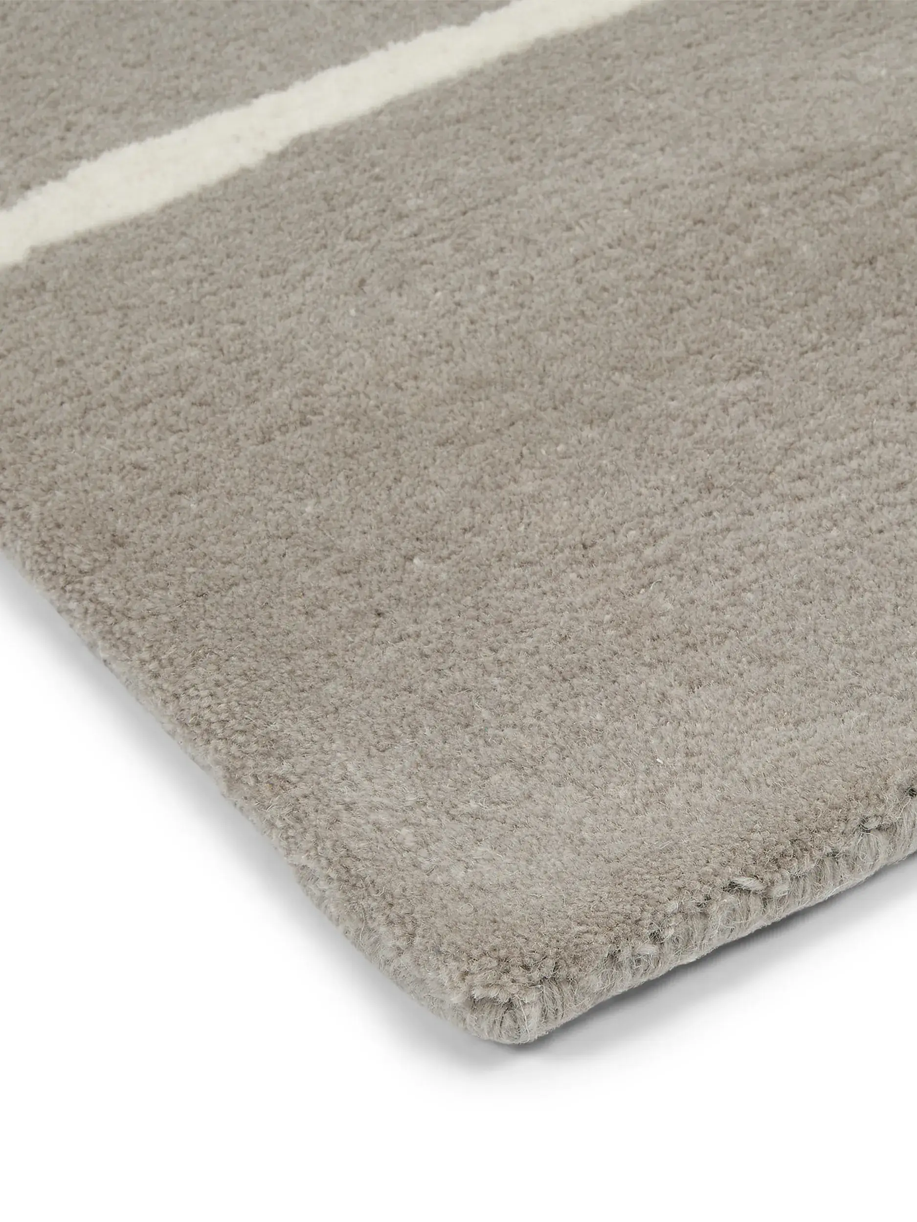 Teppich Mr. Fox aus 100% Wolle in Grau von benuta