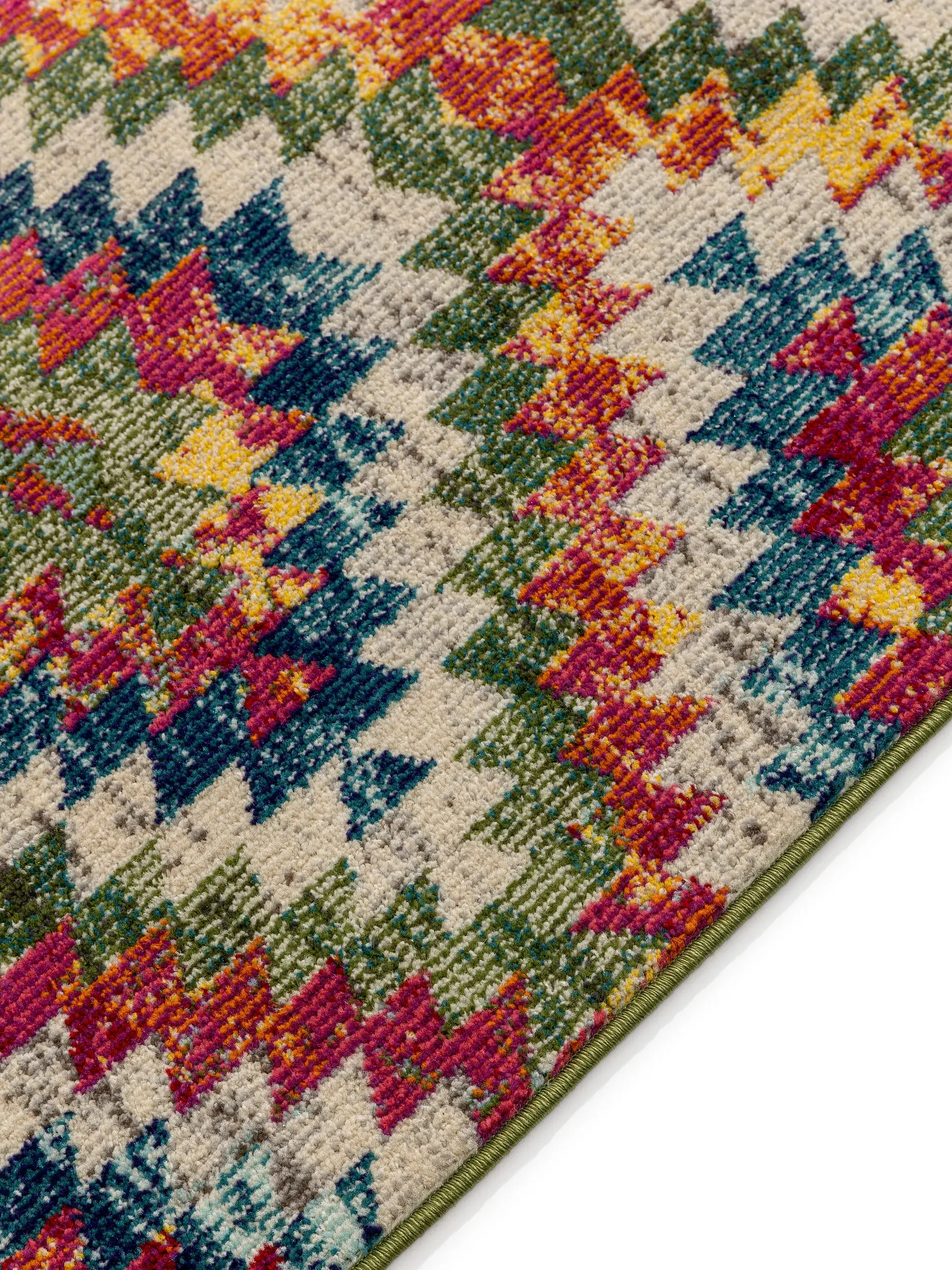Tappeto di 100% Polipropilene in Multicolor con pelo alto 100% Polipropilene da benuta nest