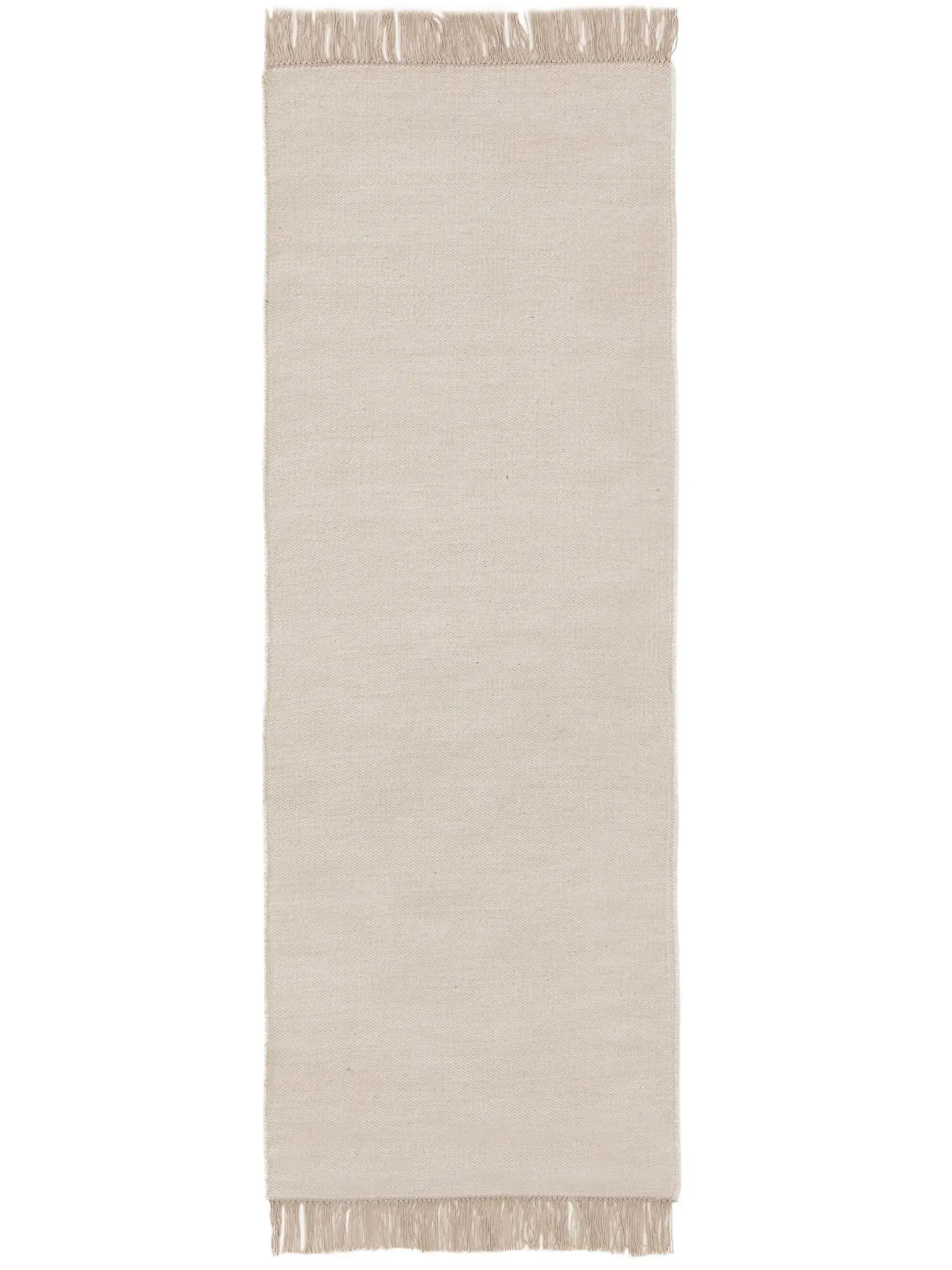Rug made of 80% Wolle, 20% Baumwolle in Beige with a 80% Wolle, 20% Baumwolle high pile by benuta Pop