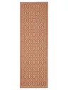 Sisä- ja ulkokäyttöön tarkoitetut juoksijat Metro Beige/punainen