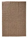 Waschbarer Teppich Ted Hellbraun