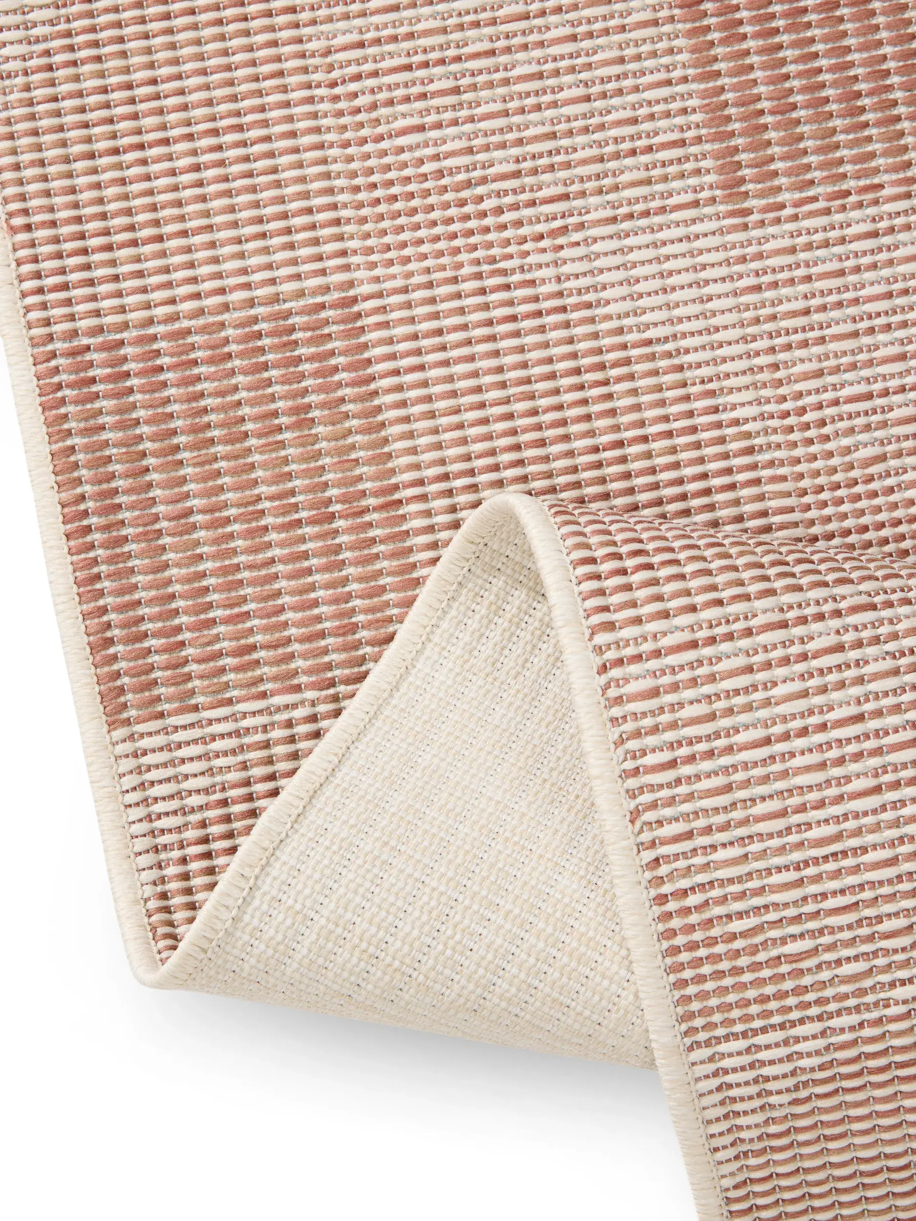Rug made of 100% Polypropylen in Brown with a 100% Polypropylen high pile by benuta Nest