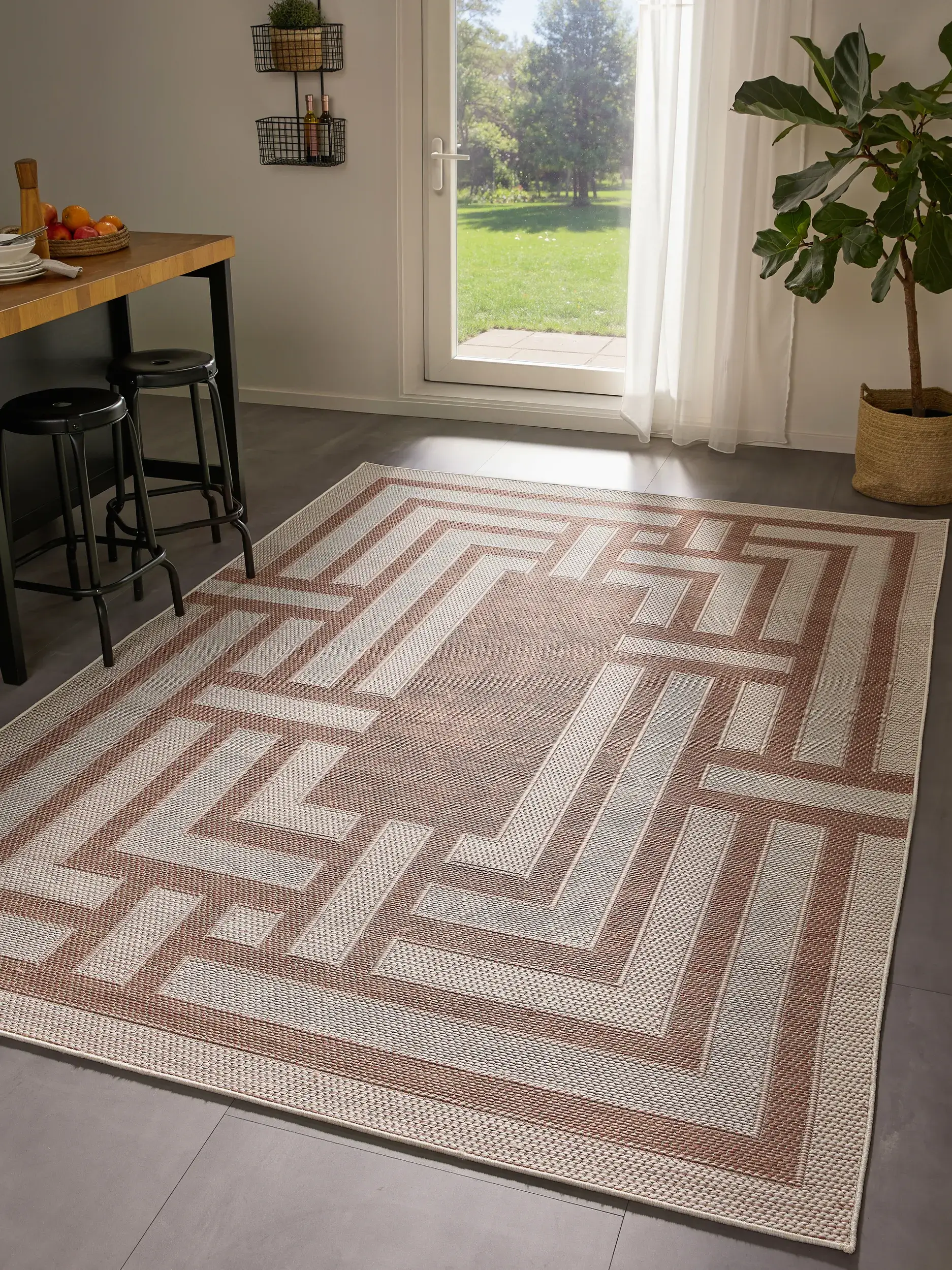 Tapete Bronco de 100% Polipropileno em  da benuta nest