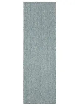 Tapis d'intérieur et d'extérieur Iowa Bleu