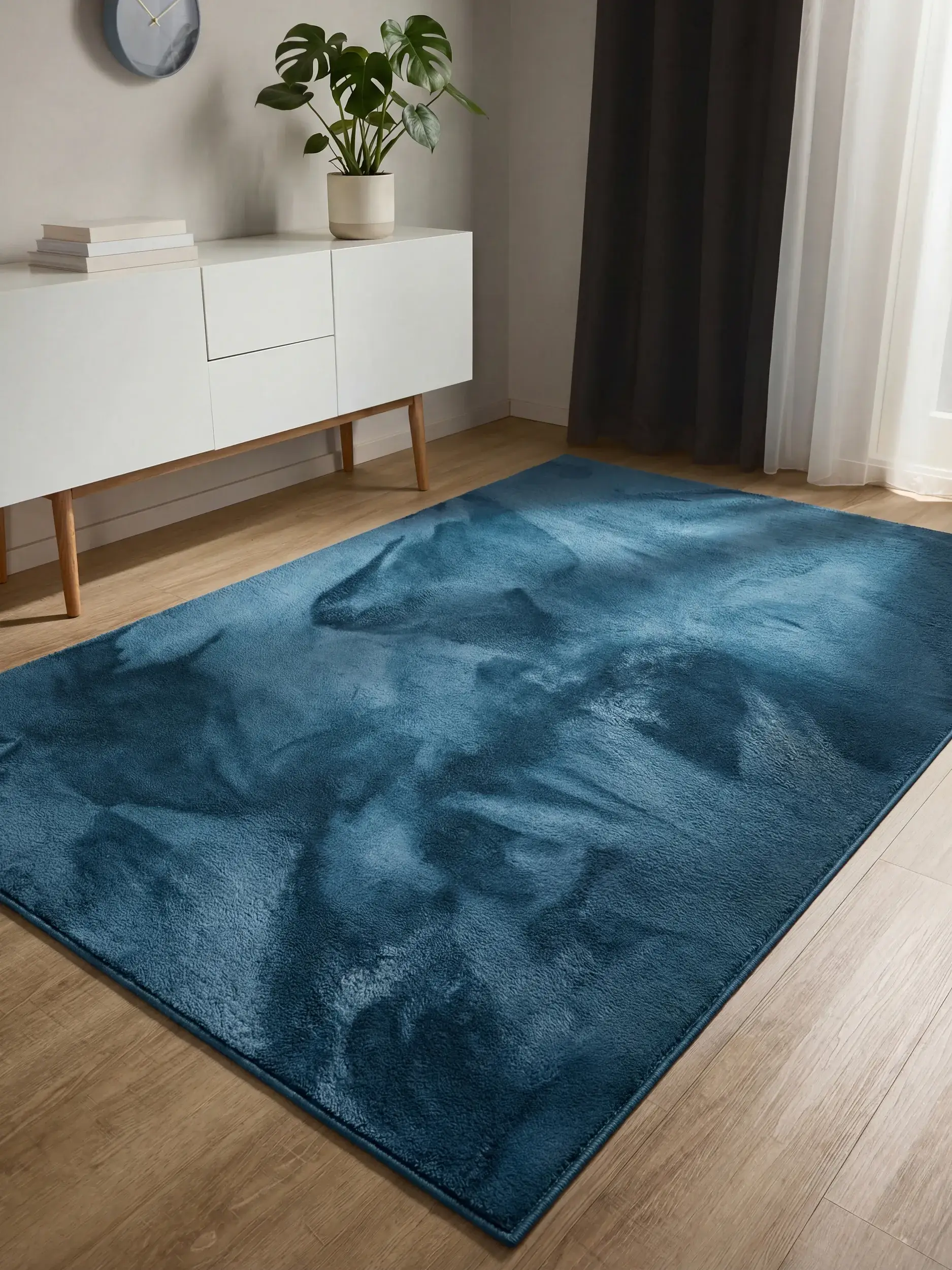 Teppich Furry aus 100% Polyester in  von benuta Basic