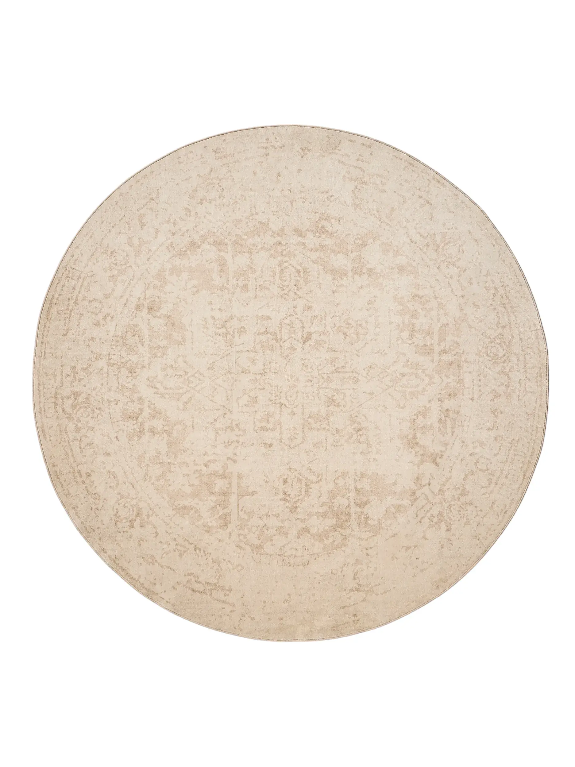 Matto 100% Polyestera värissä Beige 100% Polyester korkealla nukalla merkiltä benuta Nest