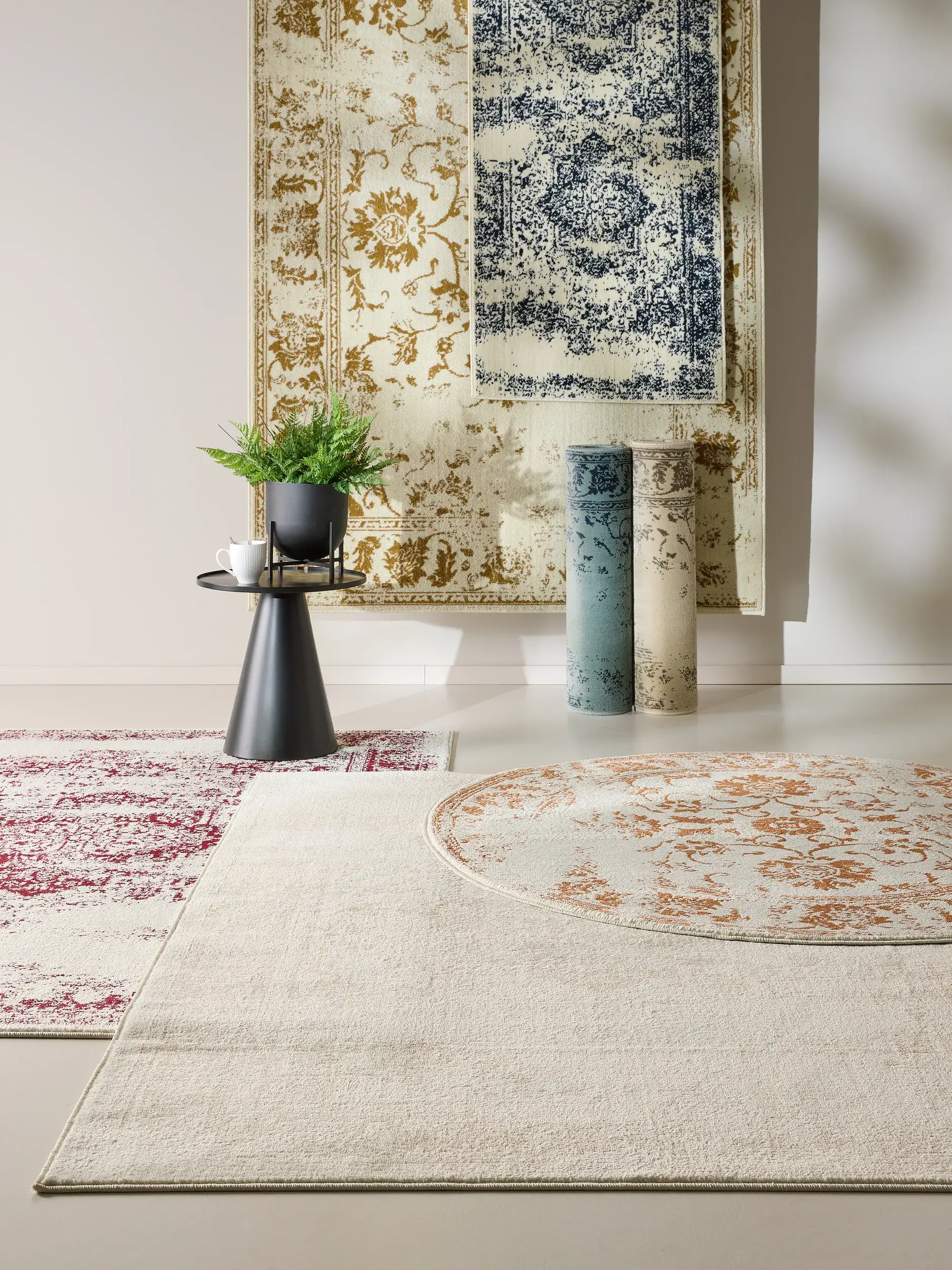 Alfombra de 100% Polipropileno en Beige con un pelo de {{Placeholder_Pile Height}} de altura de benuta Basic