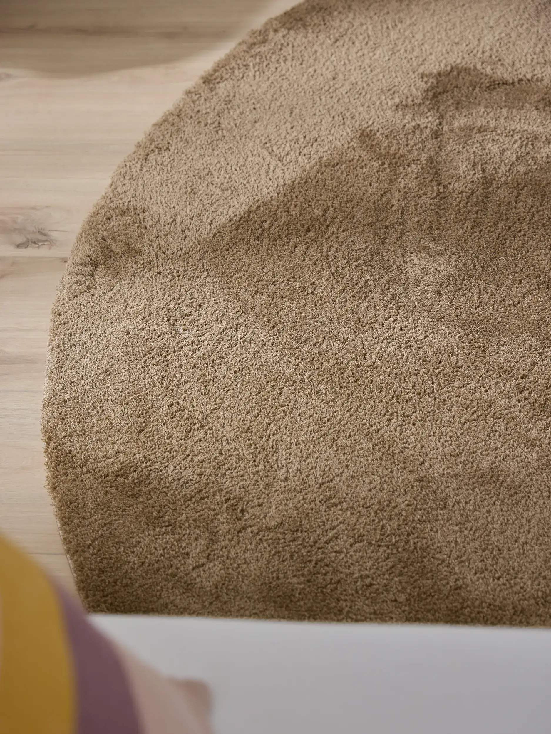 Rug Soda made of 100% Polyester (Microfiber) in Beige by benuta Nest