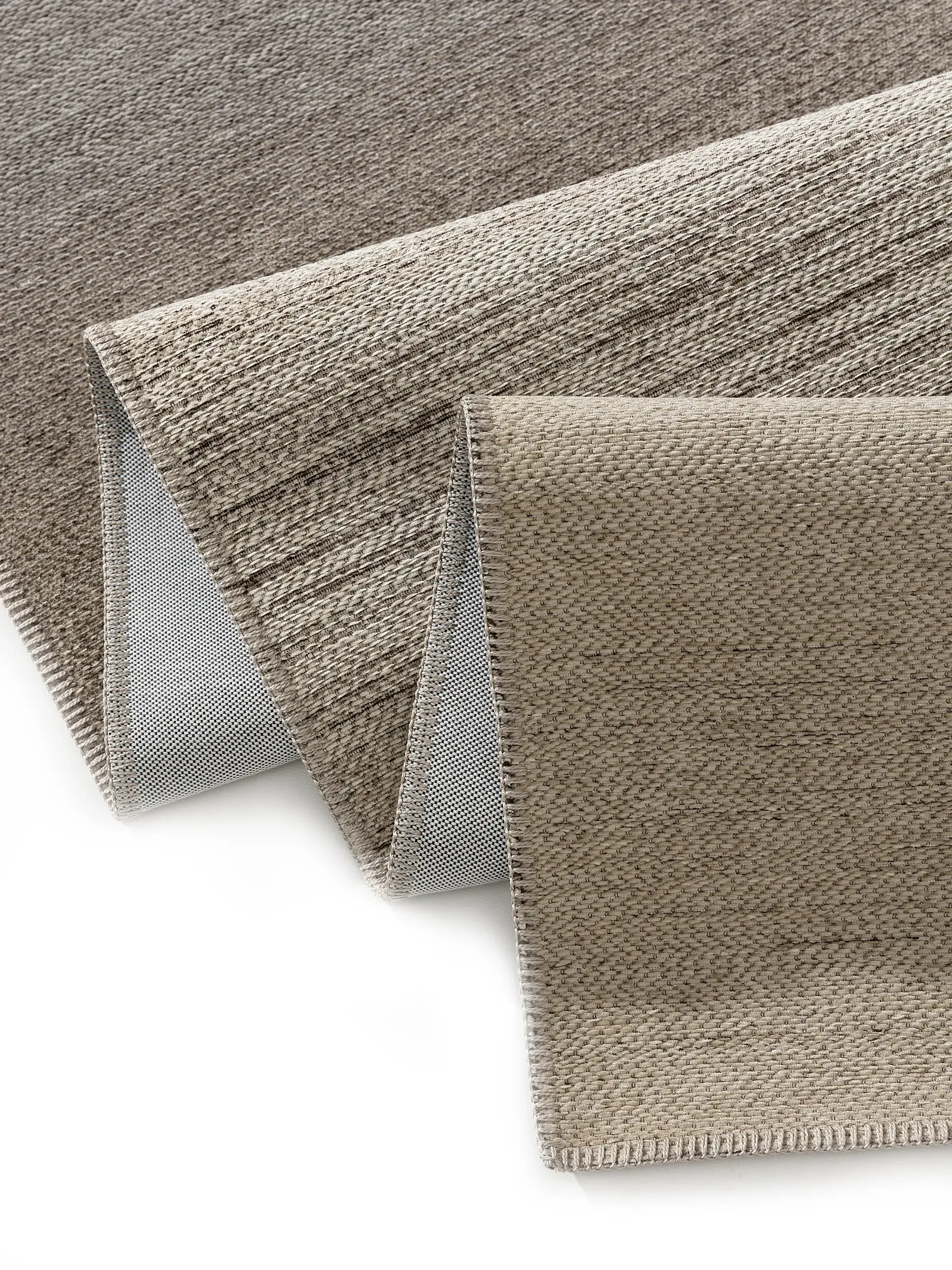 Teppich aus 100% Polyester (recyceltes PET) in Multicolor mit 100% Polyester (recyceltes PET) hohem Flor von benuta Nest