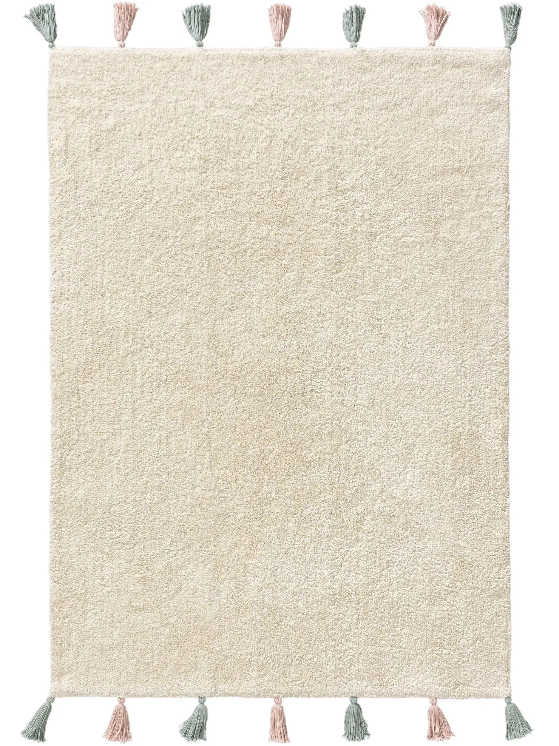 Tappeto Malu di 100% Cotone in Beige di Lytte