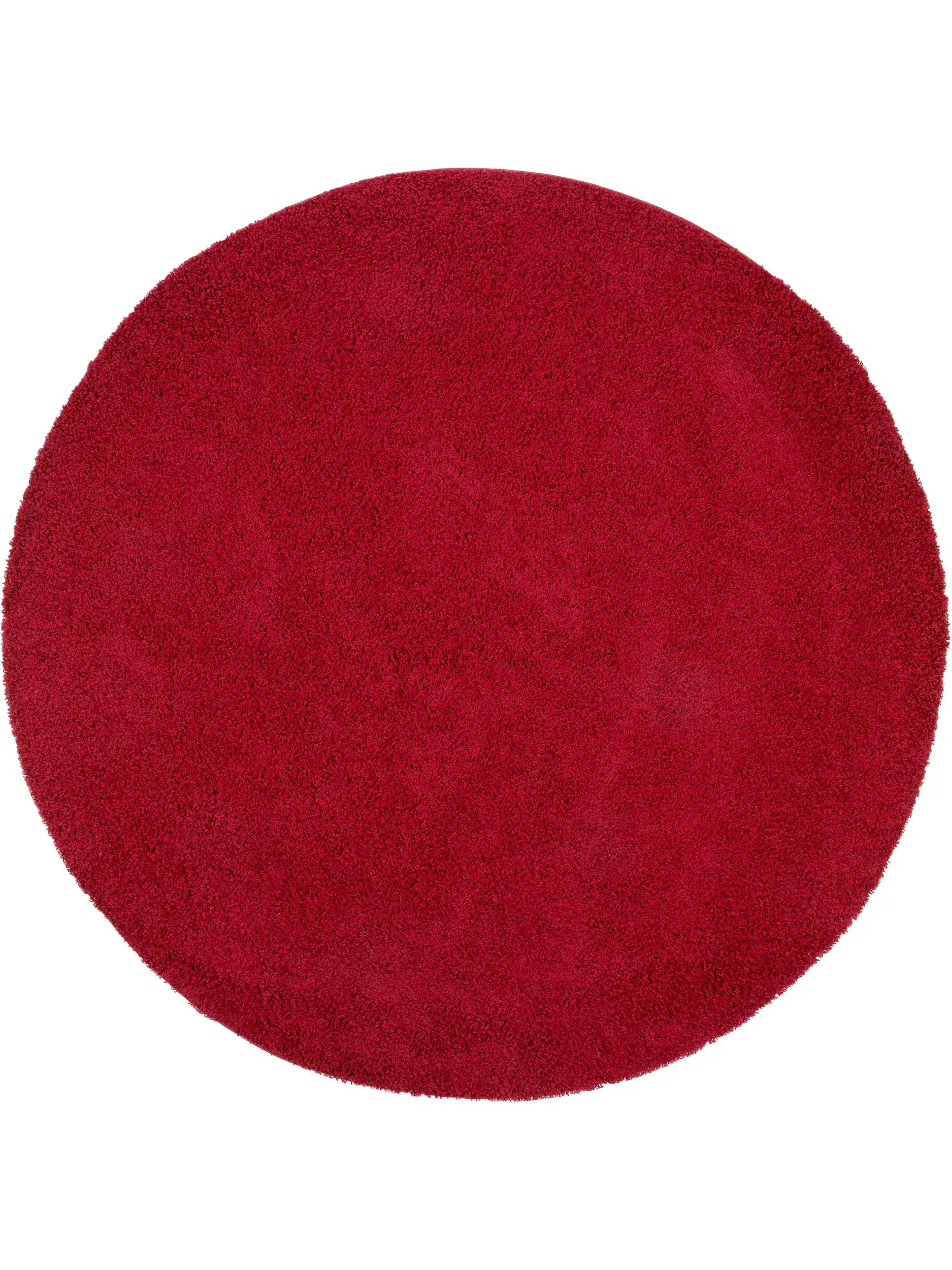 Teppich Swirls aus 100% Polypropylen in Rot von benuta