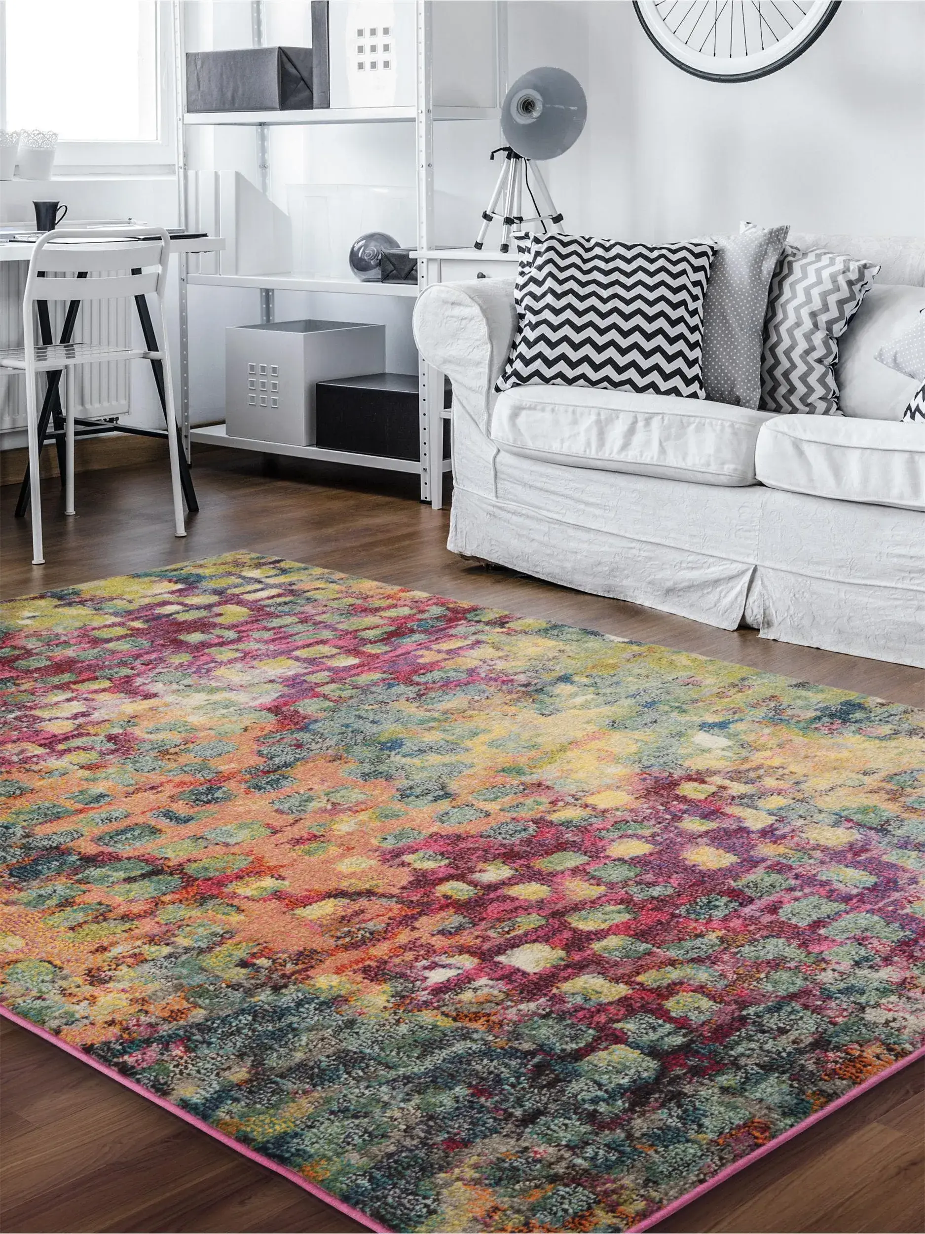 Alfombra de 100% Polipropileno en Multicolor con un pelo de {{Placeholder_Pile Height}} de altura de benuta nest