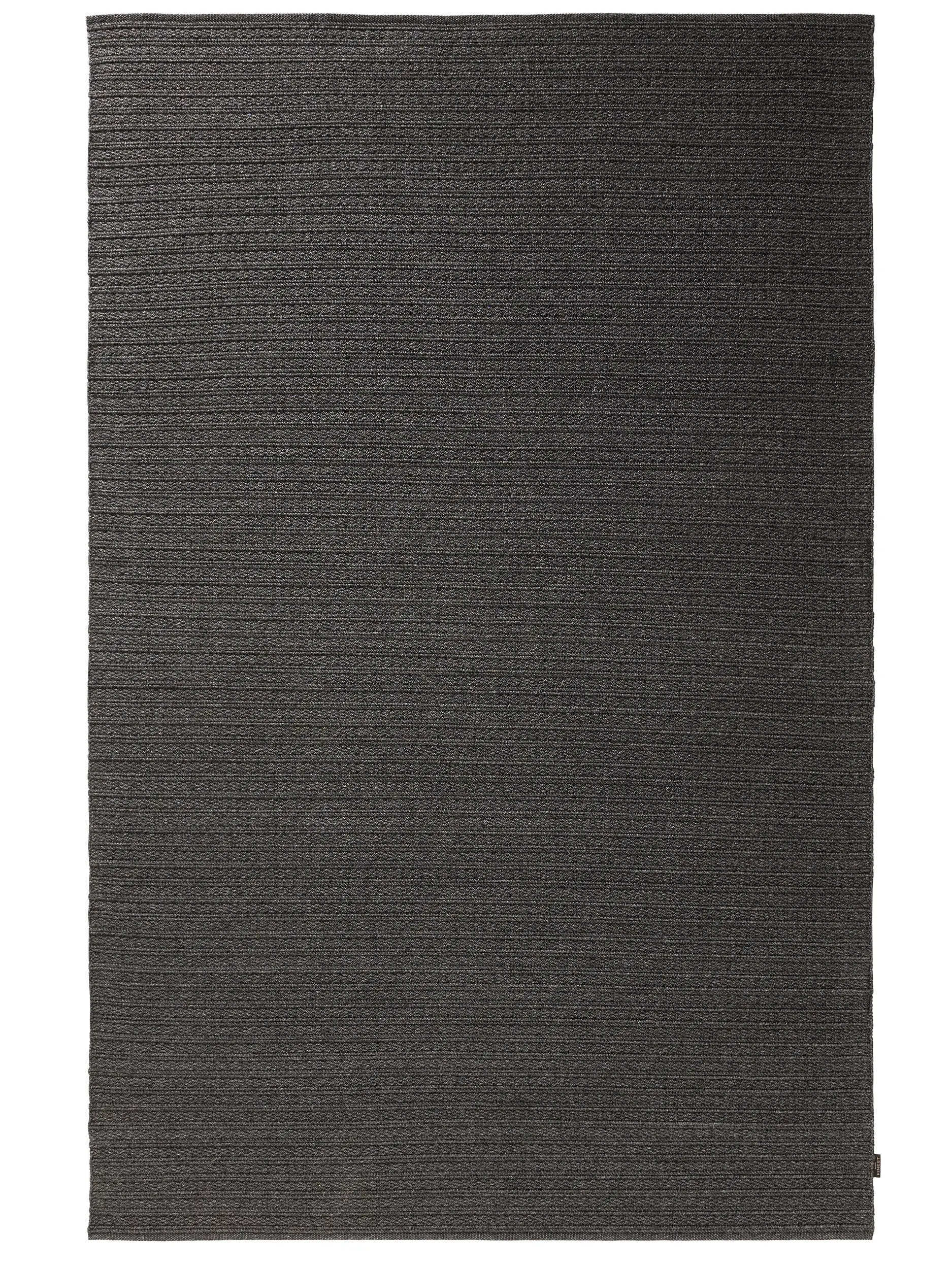 Teppich aus 100% Polypropylen in Grau mit 100% Polypropylen hohem Flor von benuta Finest